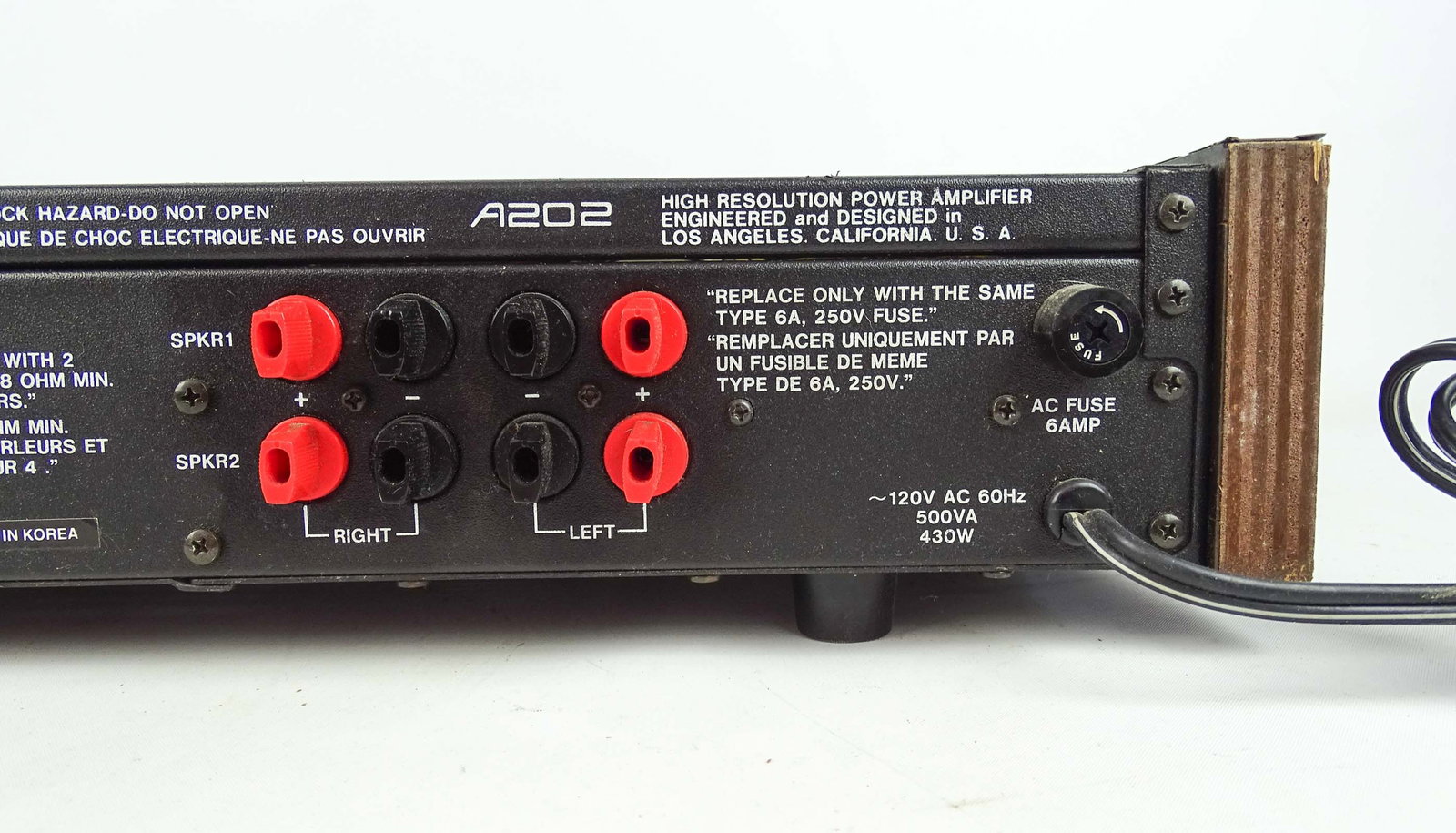 SAE Amplifier - 7