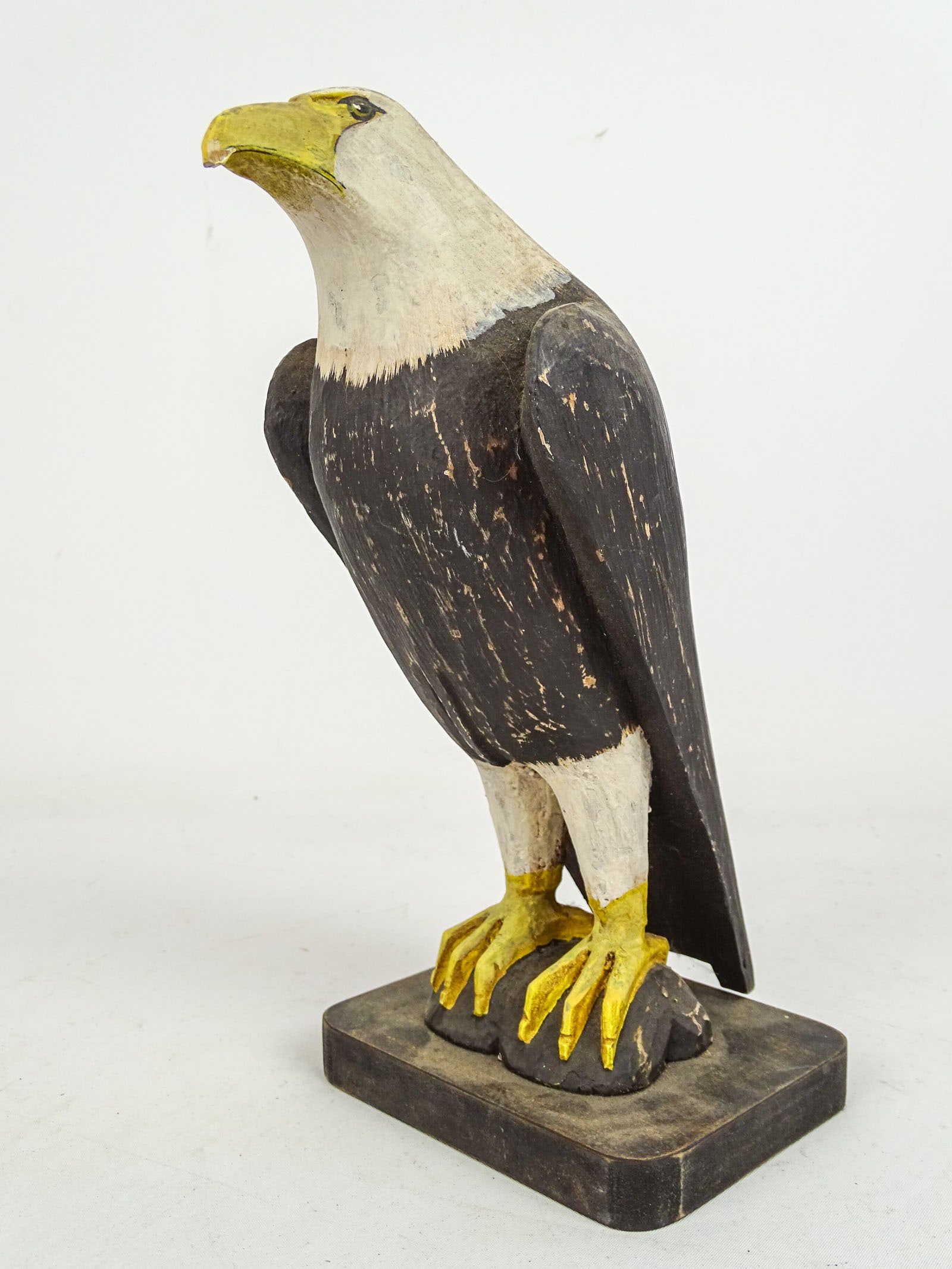 Folk Art Carved Eagle - 3