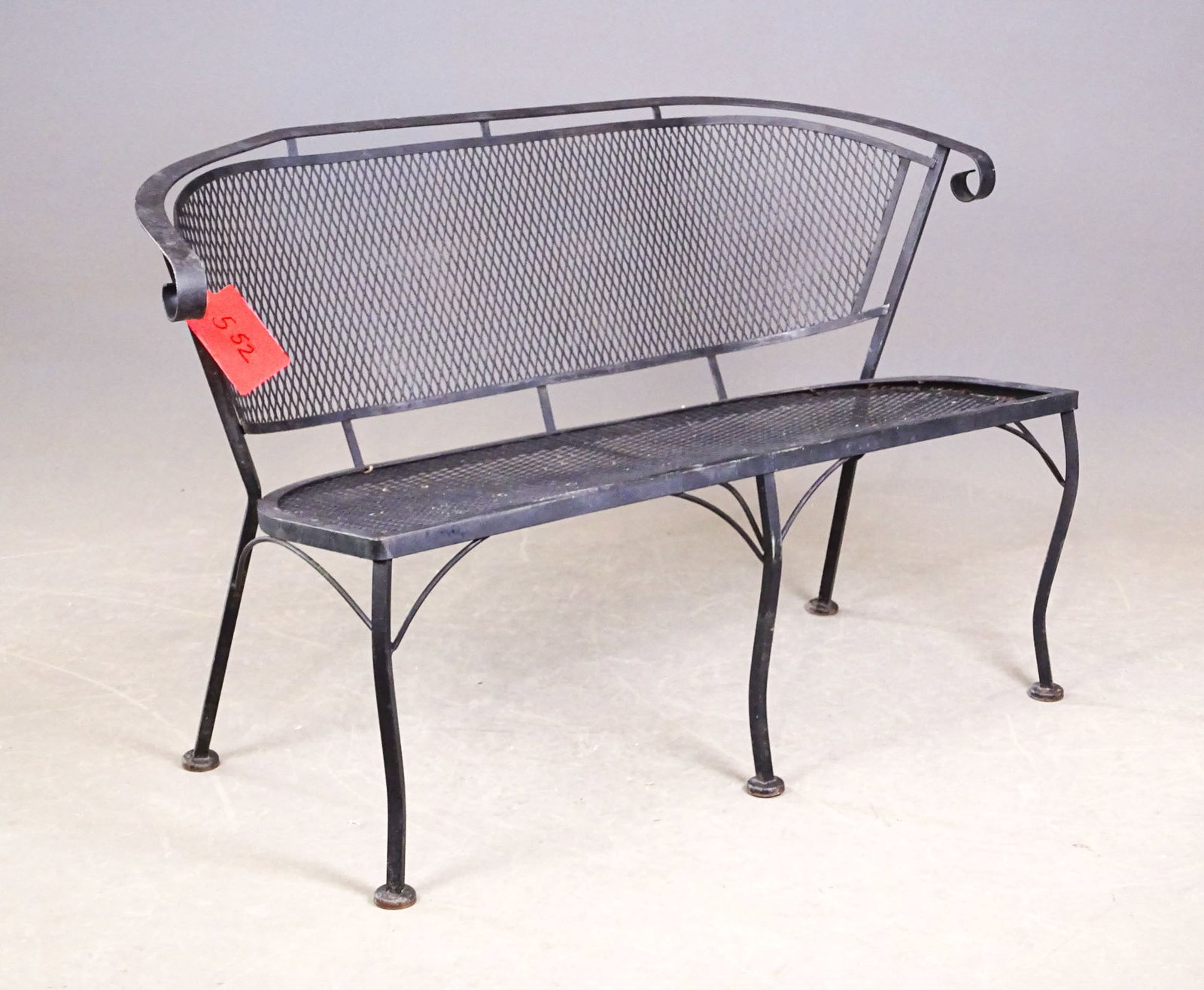 Wrought Iron Settee (1 of 3)
