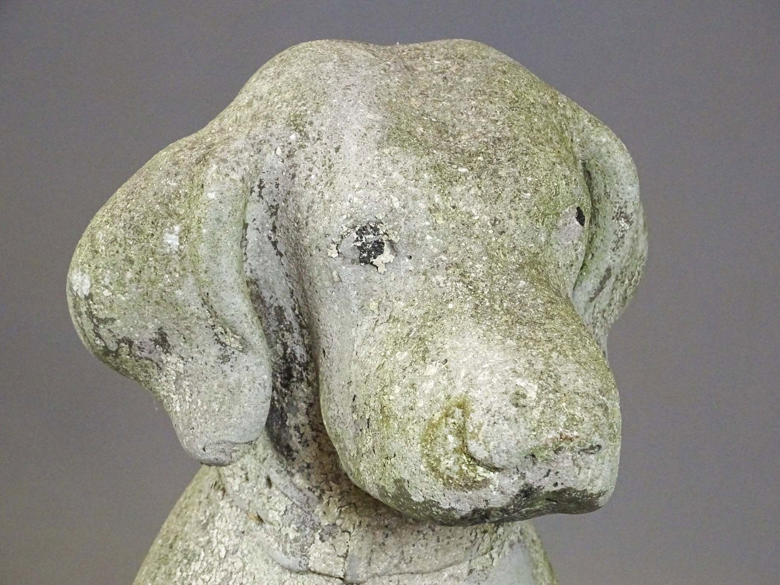 Cast Stone Dog - 2