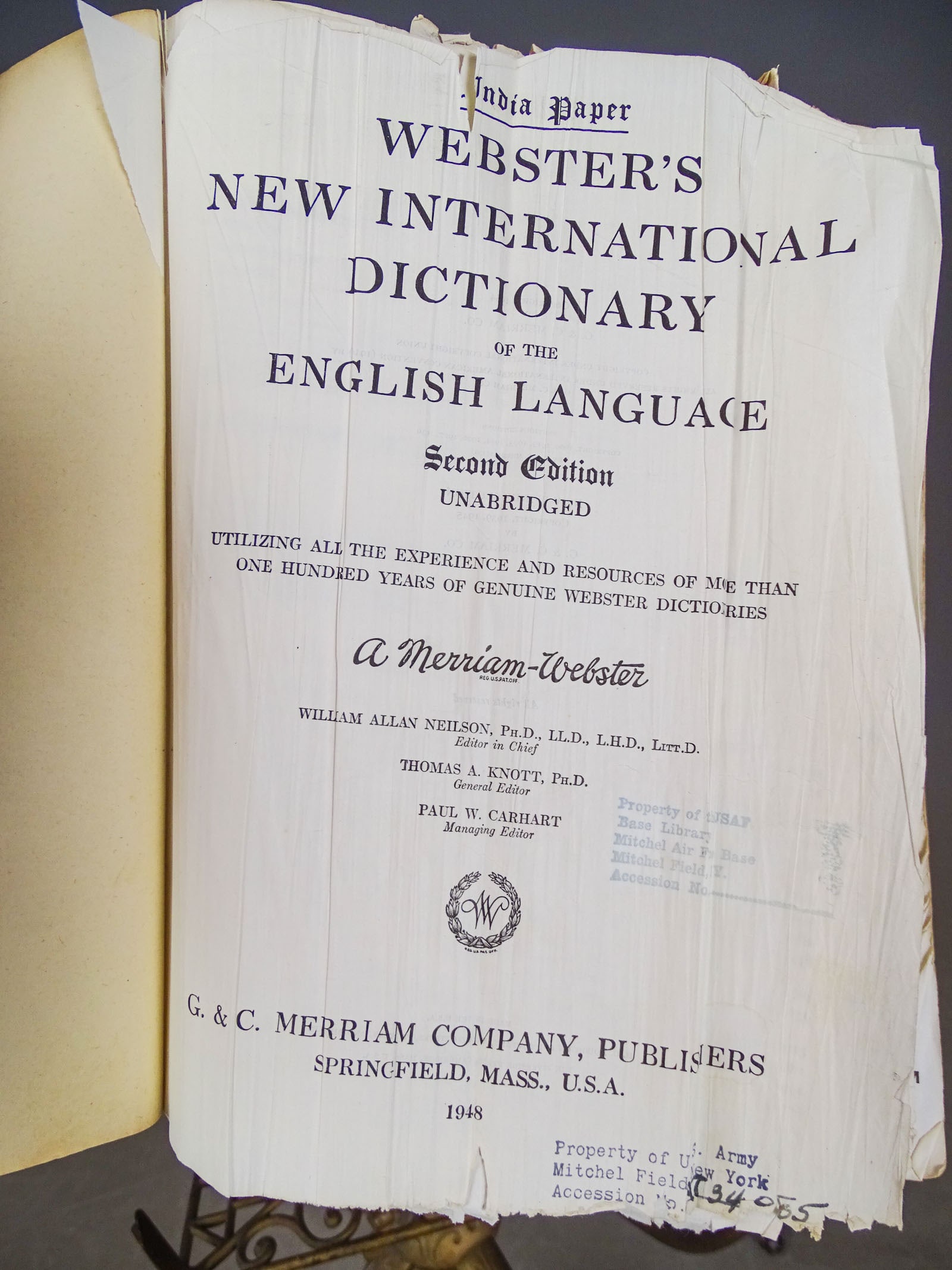 Victorian Dictionary Stand - 4