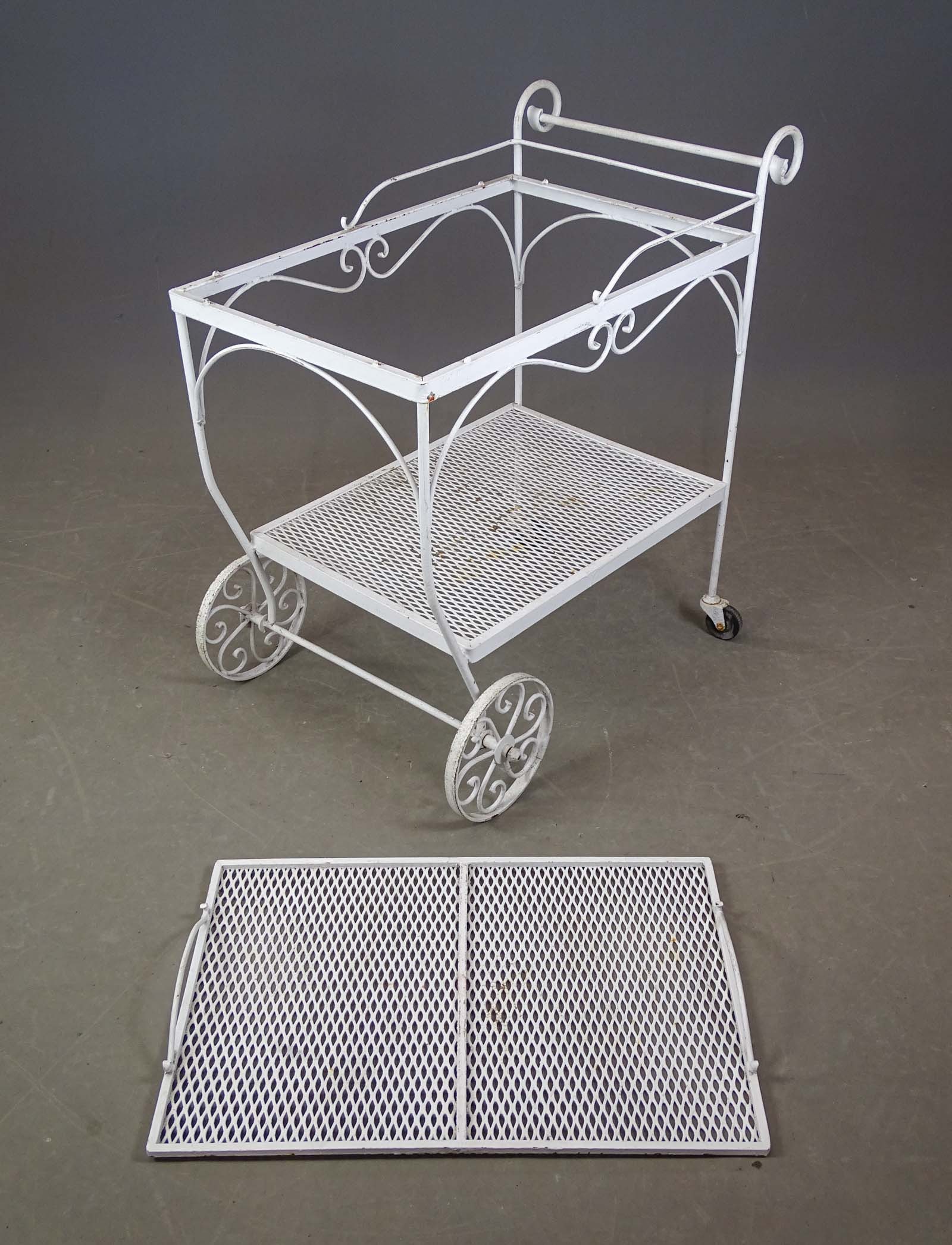 Wrought Iron Trolley - 2
