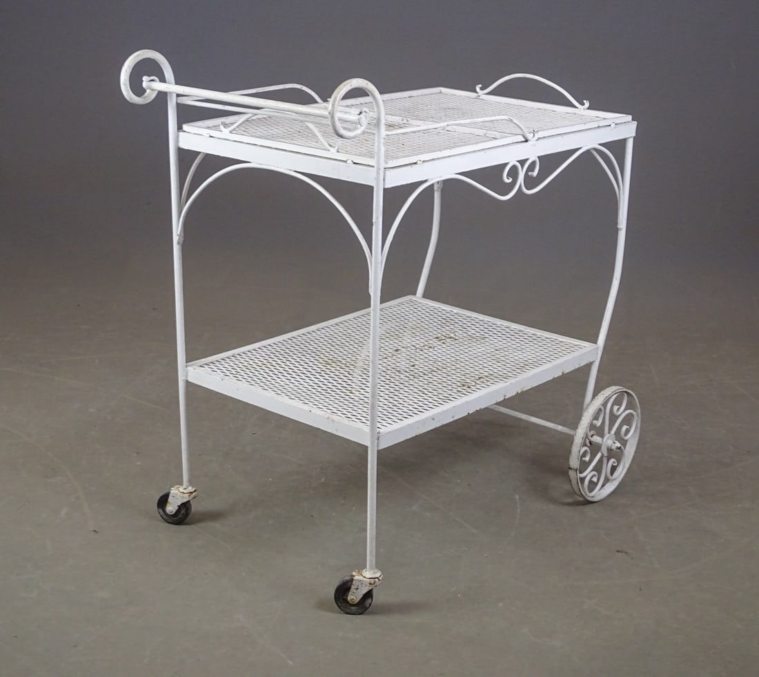 Wrought Iron Trolley - 3