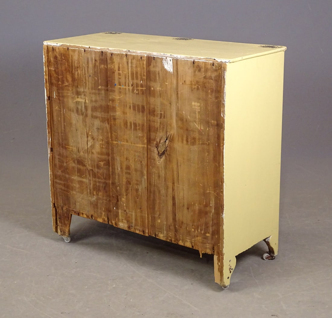 19th c. Cottage Pine Chest - 4