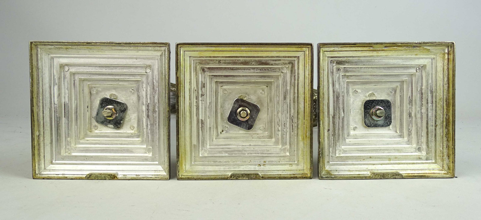 Silverplate Candlesticks - 4