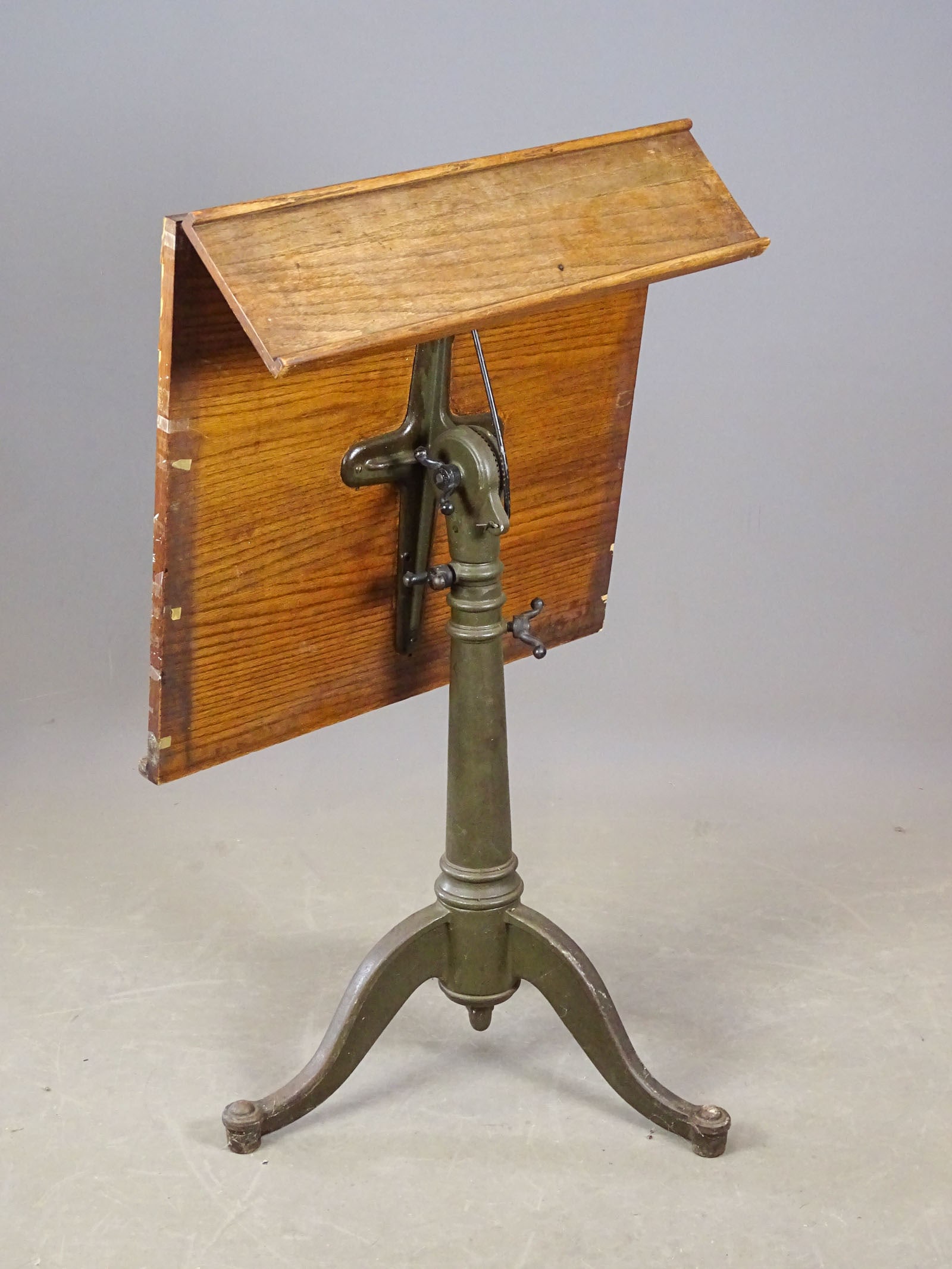 Antique Drafting Table - 4