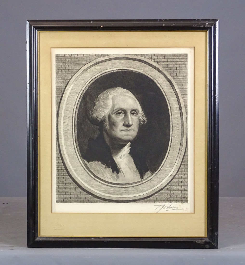 T. Johnson (2) Washington Prints - 2