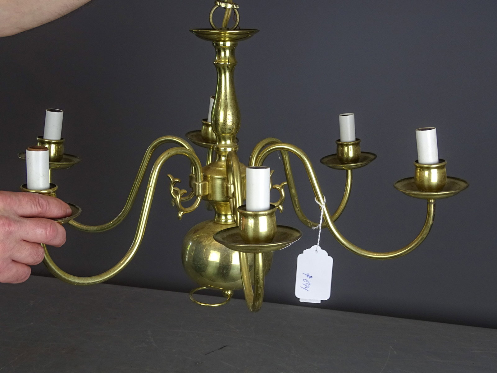 Brass Chandelier - 2