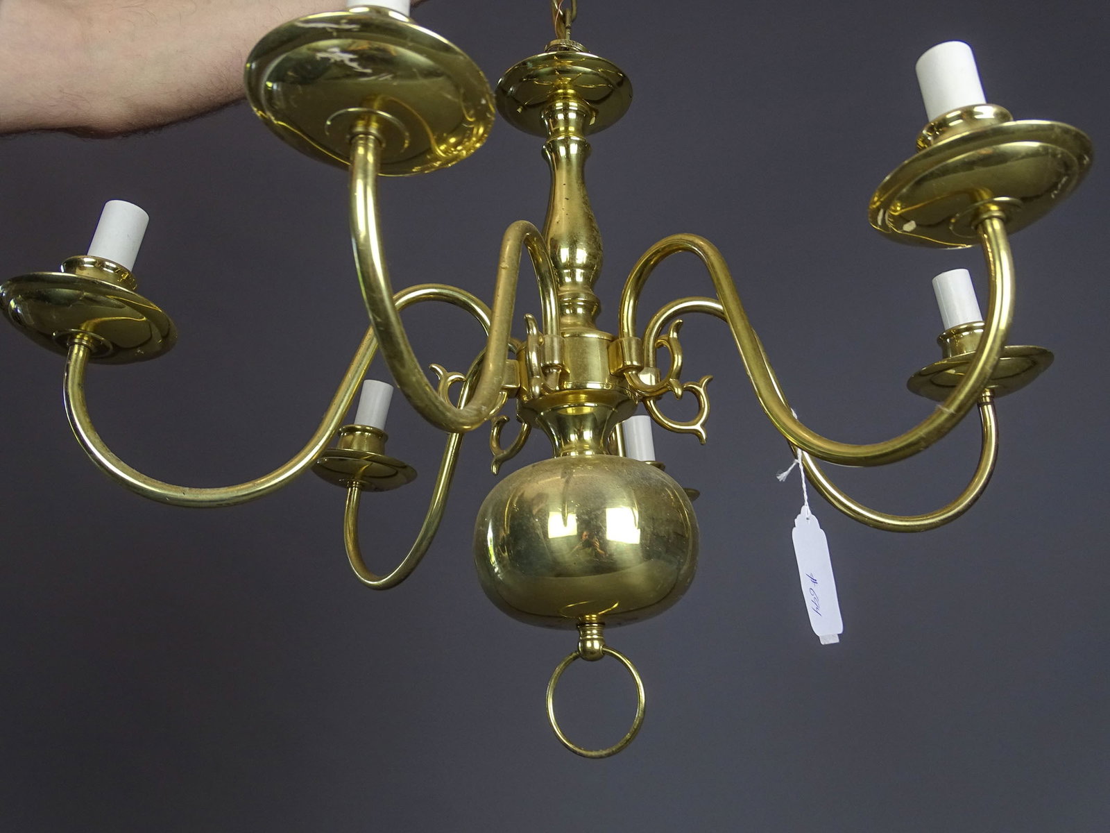 Brass Chandelier - 3
