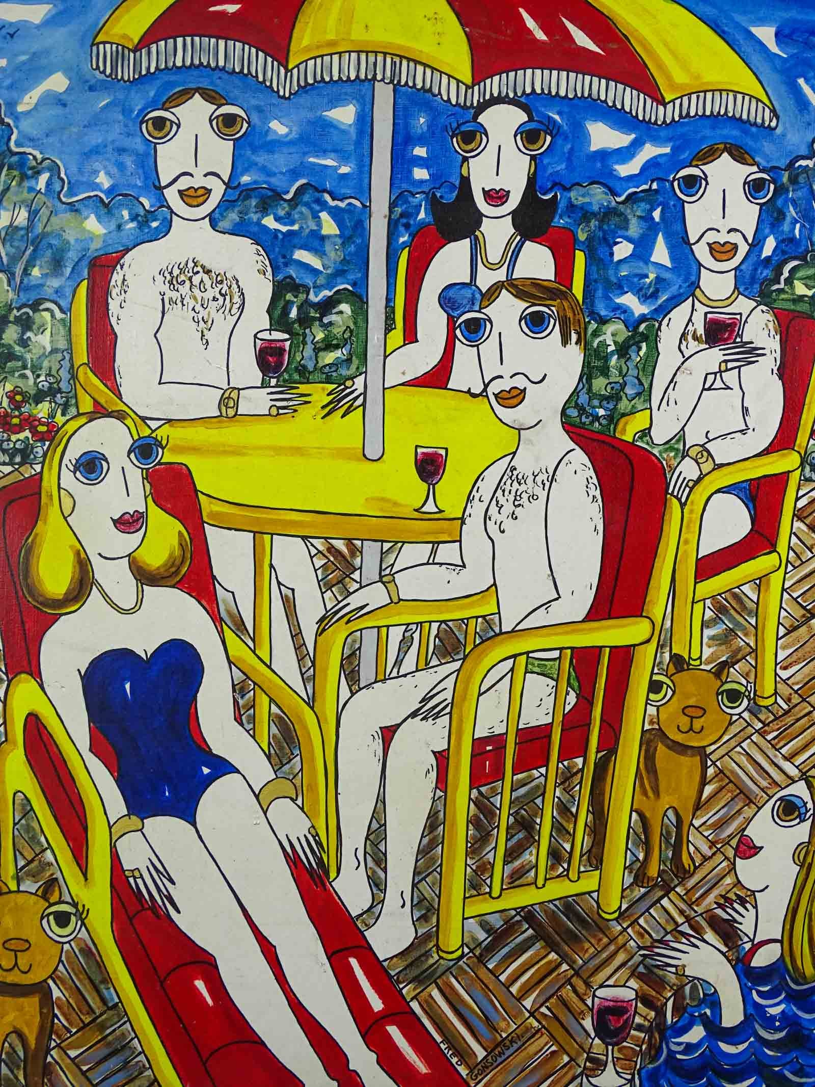 Painting: Fred Gansowski - 2