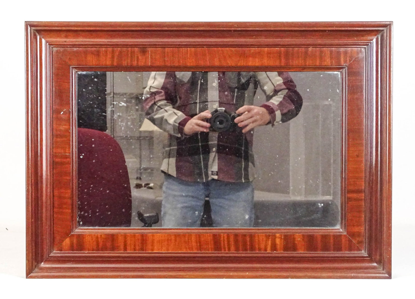 19th c. Empire Mirror: 19th c. Empire mirror. 19" x 27".