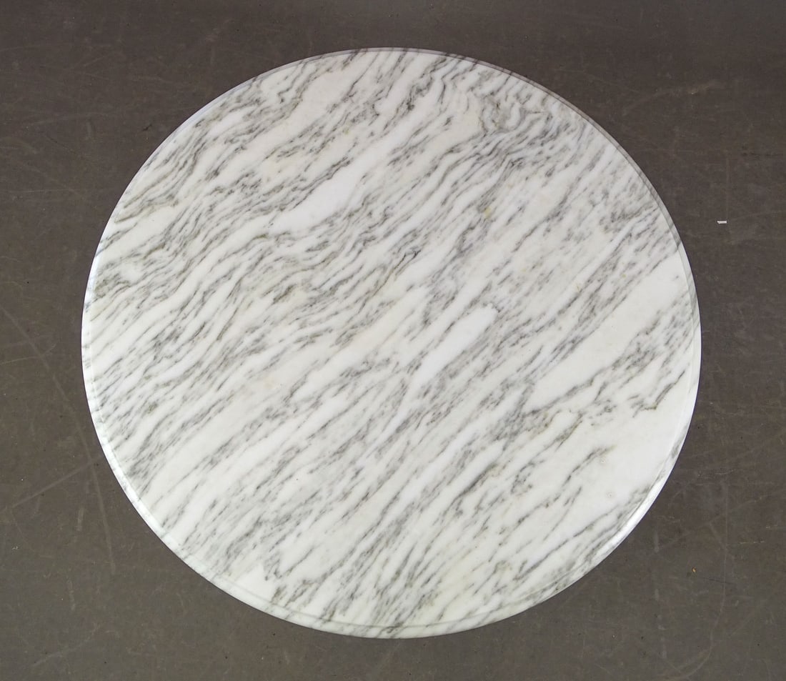 Vintage Marble Top Coffee Table - 4