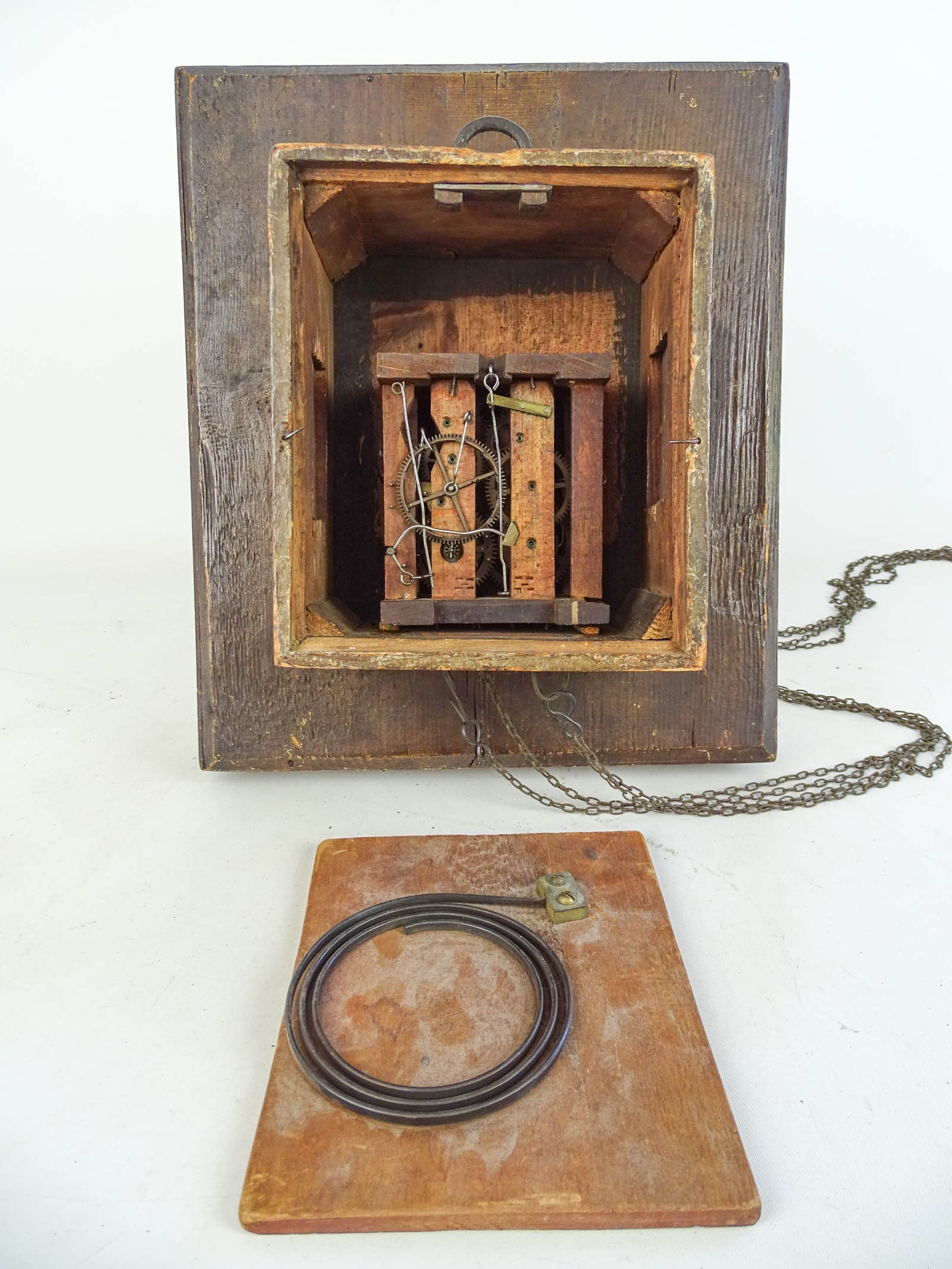 19th c. Wall Clock - 4