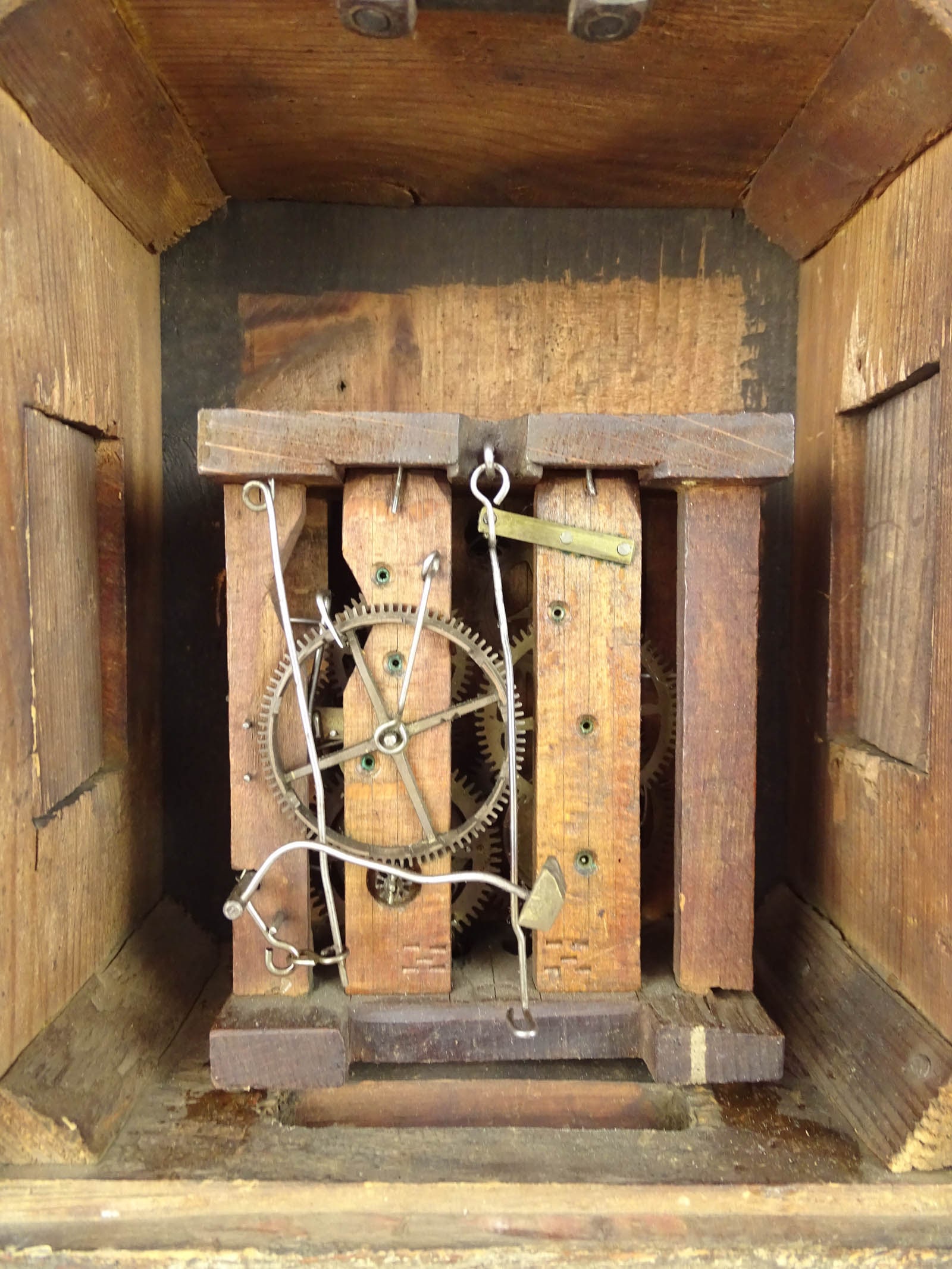 19th c. Wall Clock - 5