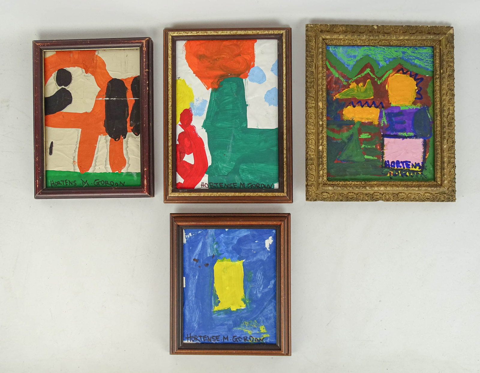 After Hortense Crompton Mattice Gordon (1866-1961): After Hortense Crompton Mattice Gordon (1866-1961)., (4) paintings.
