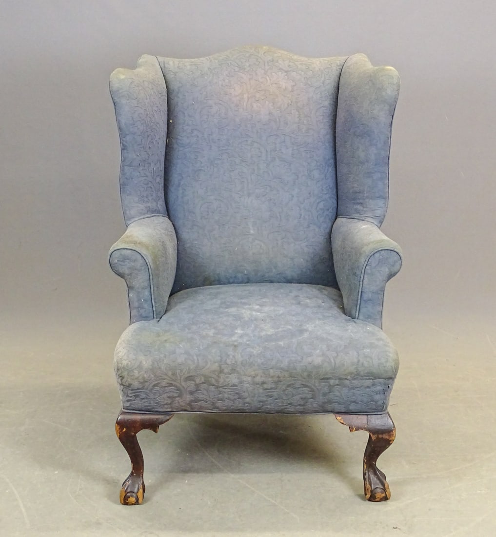 19th c. Wing Chair - 2