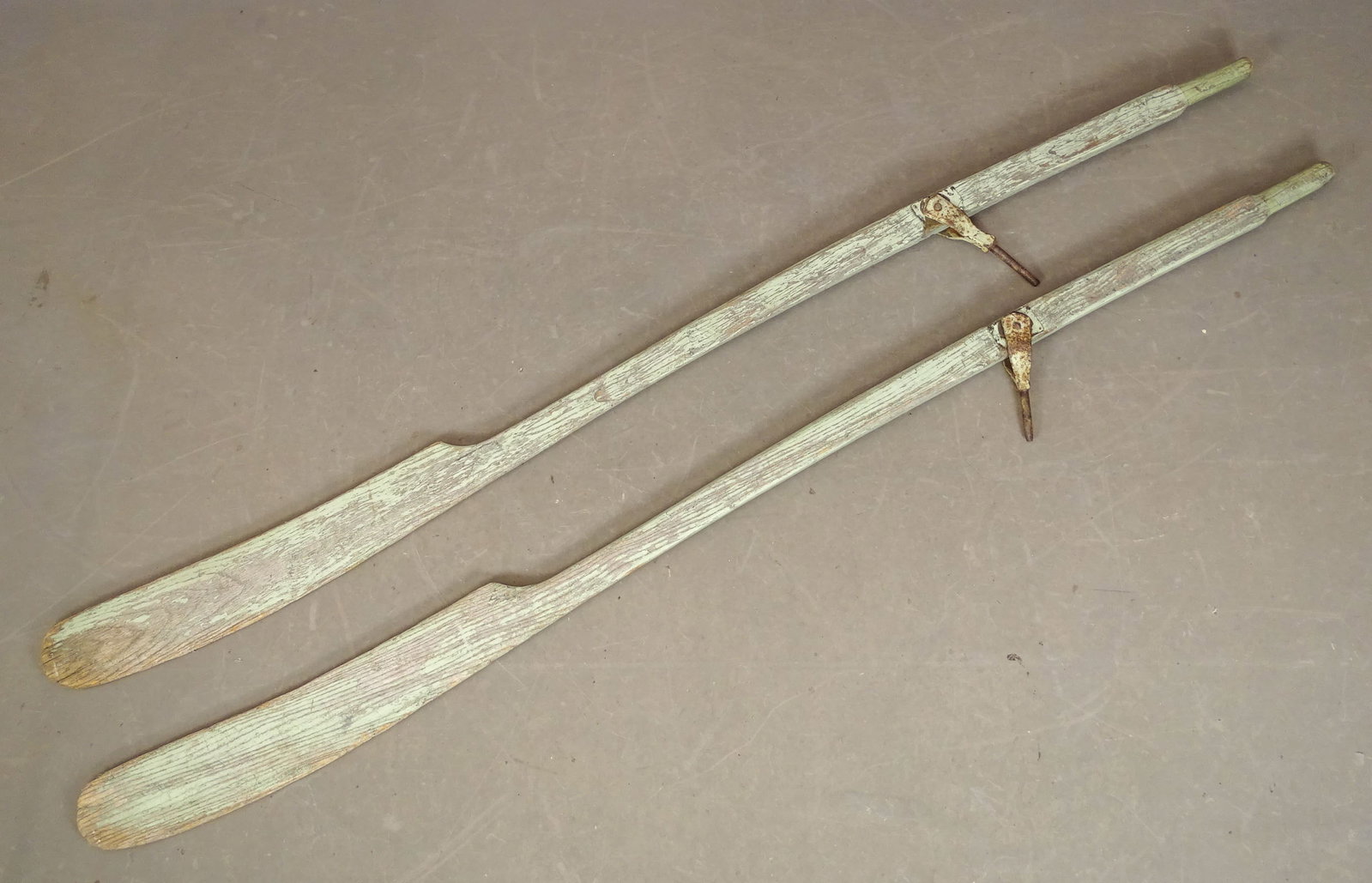 Pair Early Boat Oars