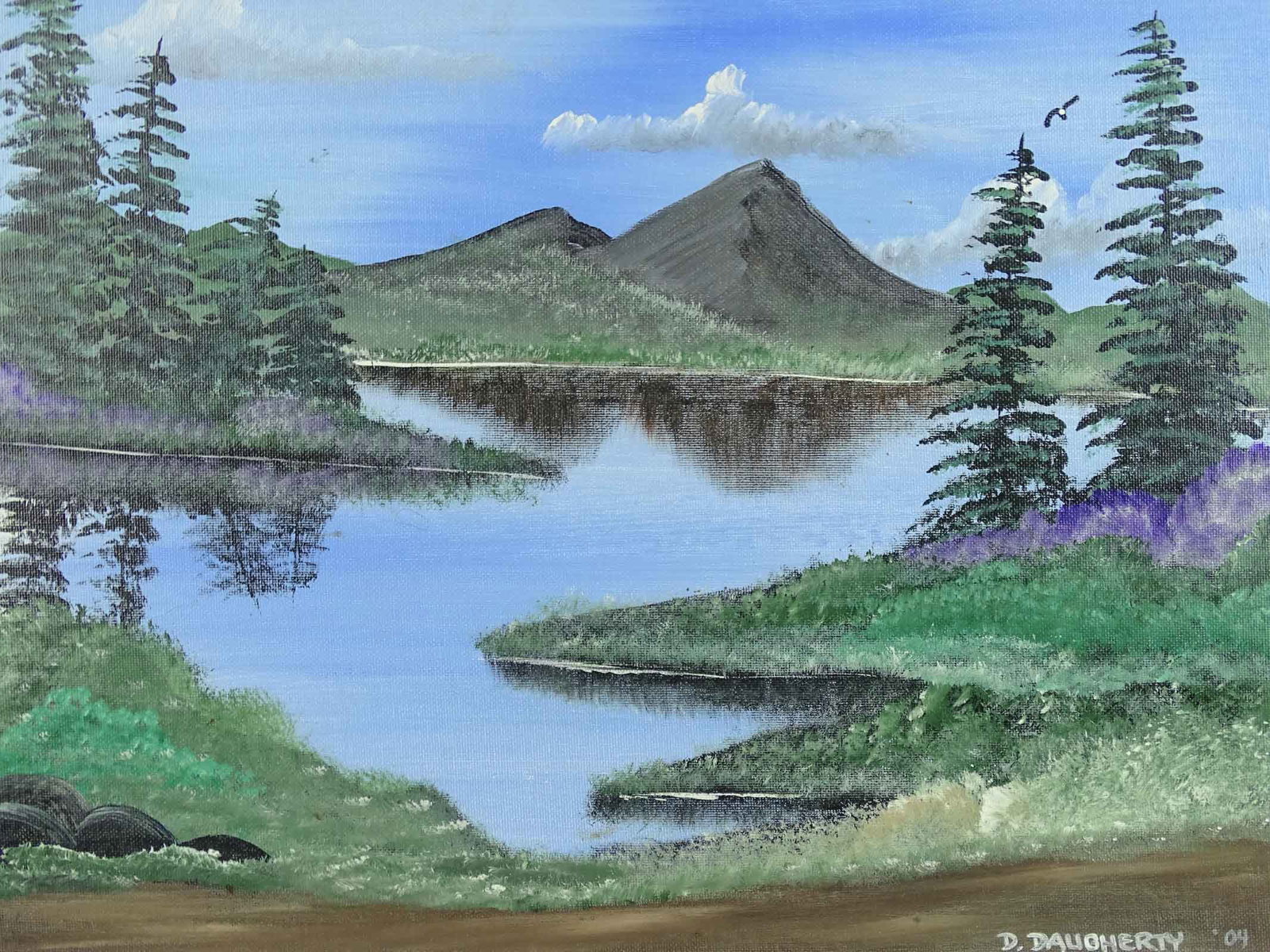 D. Daugherty Landscape Painting - 2