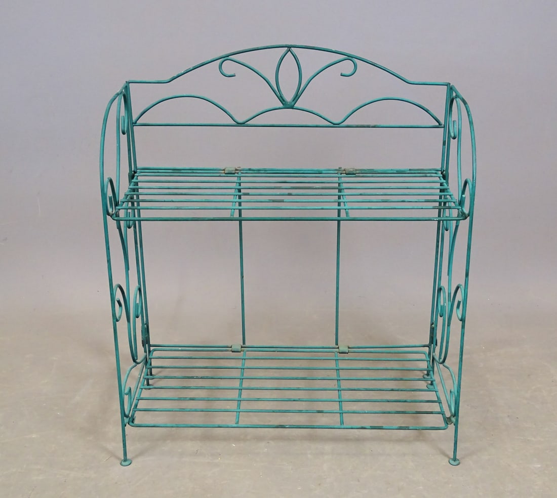Two Metal Folding Racks - 2