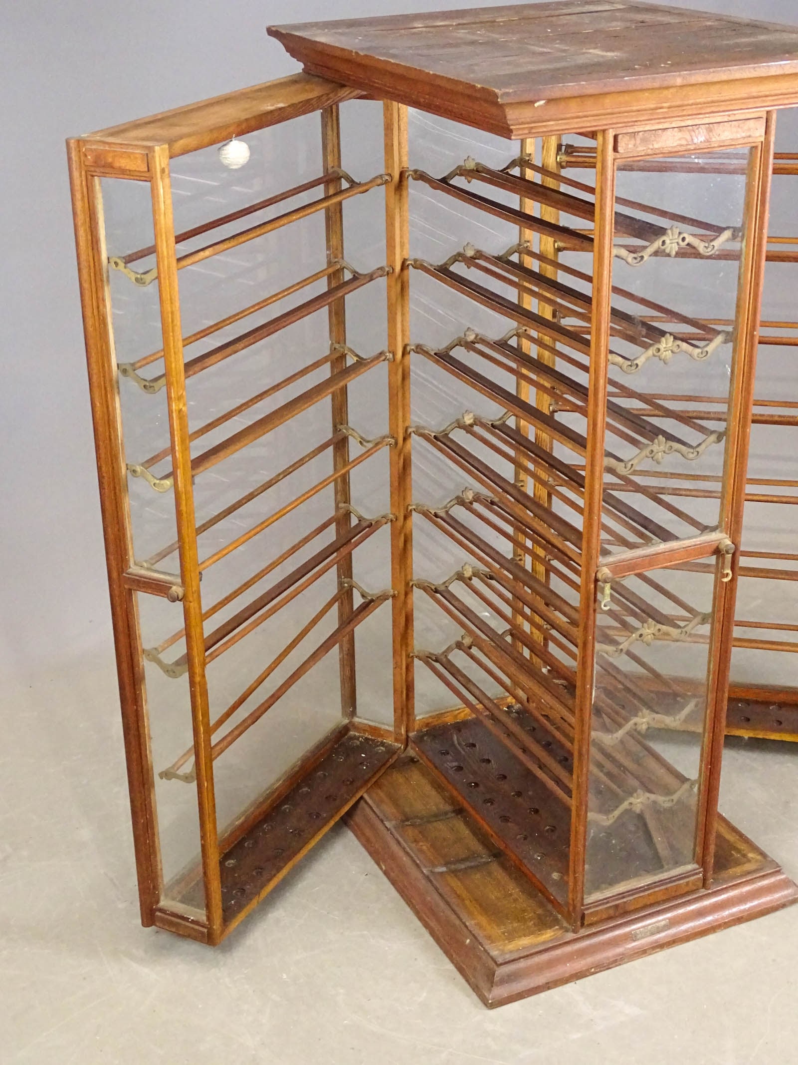 Antique Spool Cabinet - 5