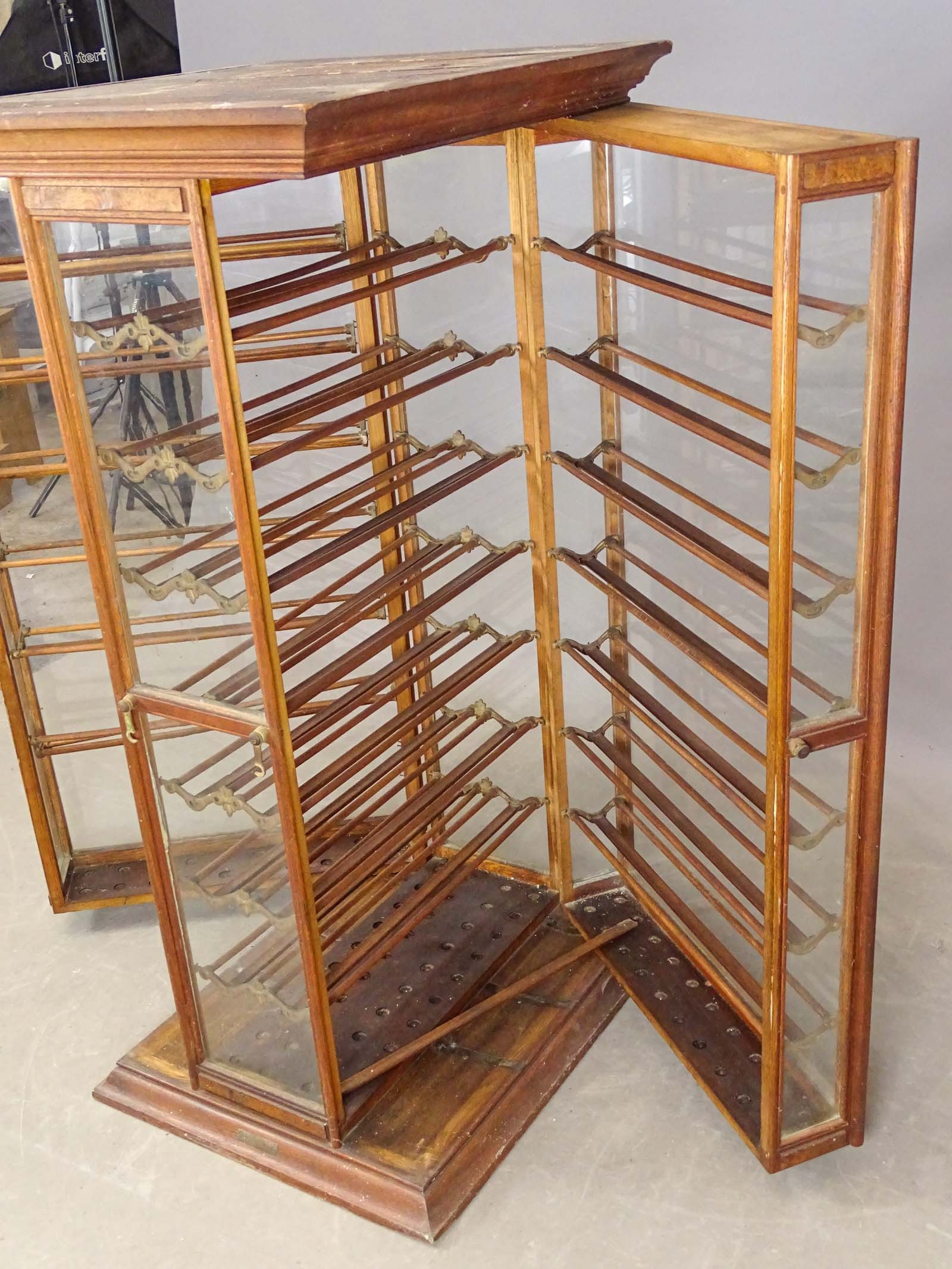 Antique Spool Cabinet - 6