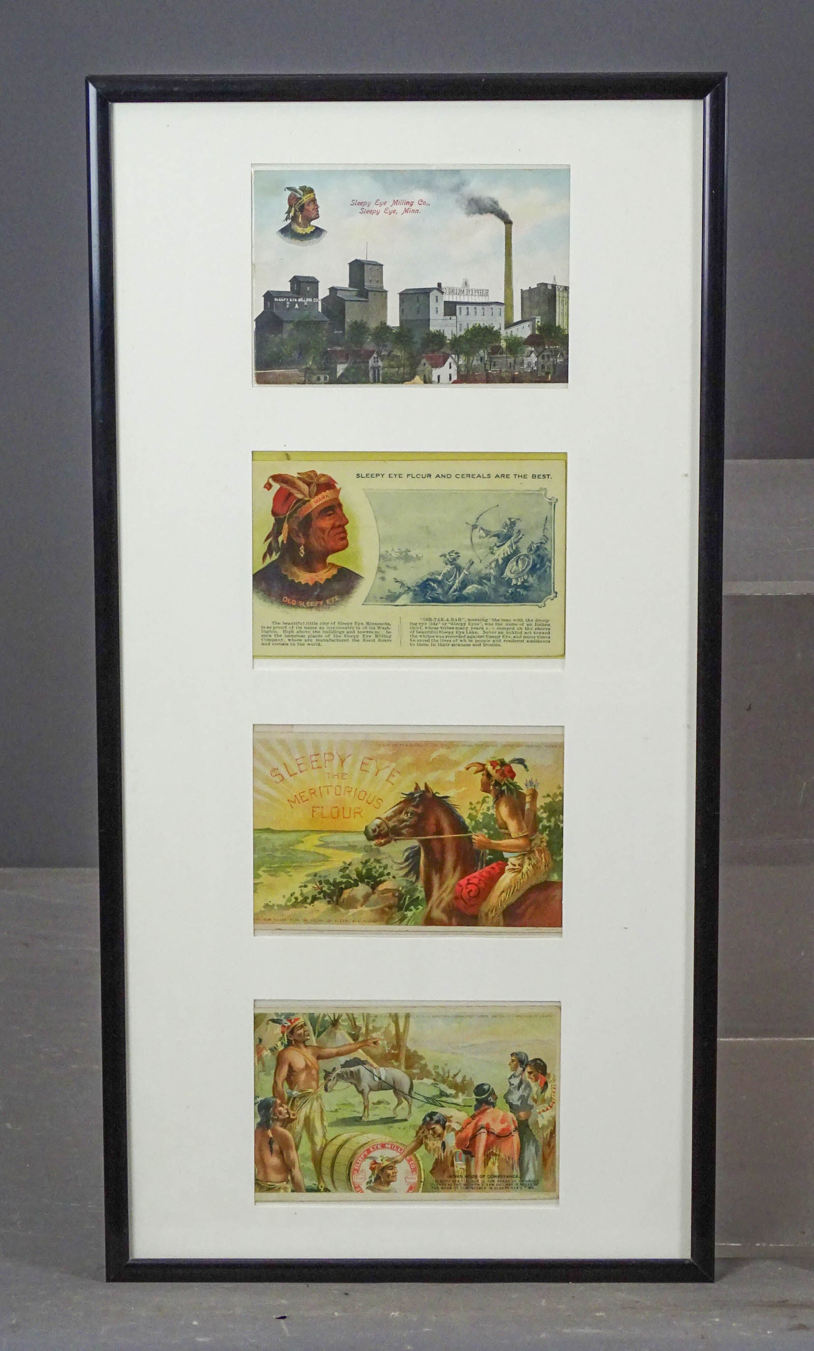 Framed Trade Cards - 3