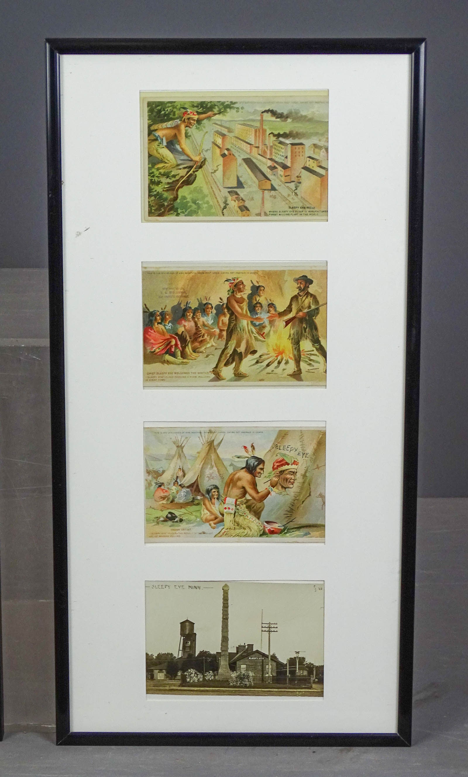 Framed Trade Cards - 4