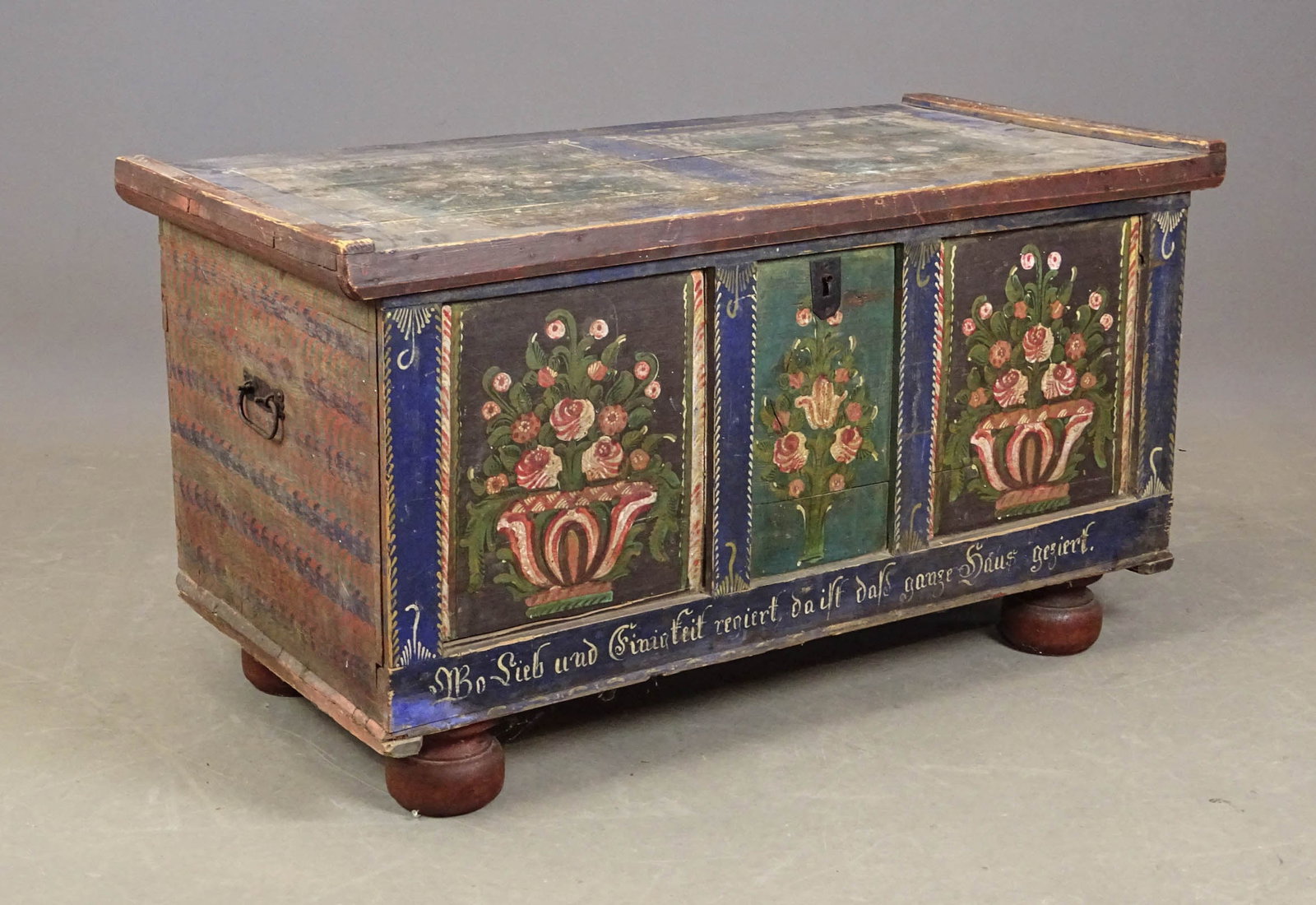 19th c. Continental Blanket Box (1 of 5)