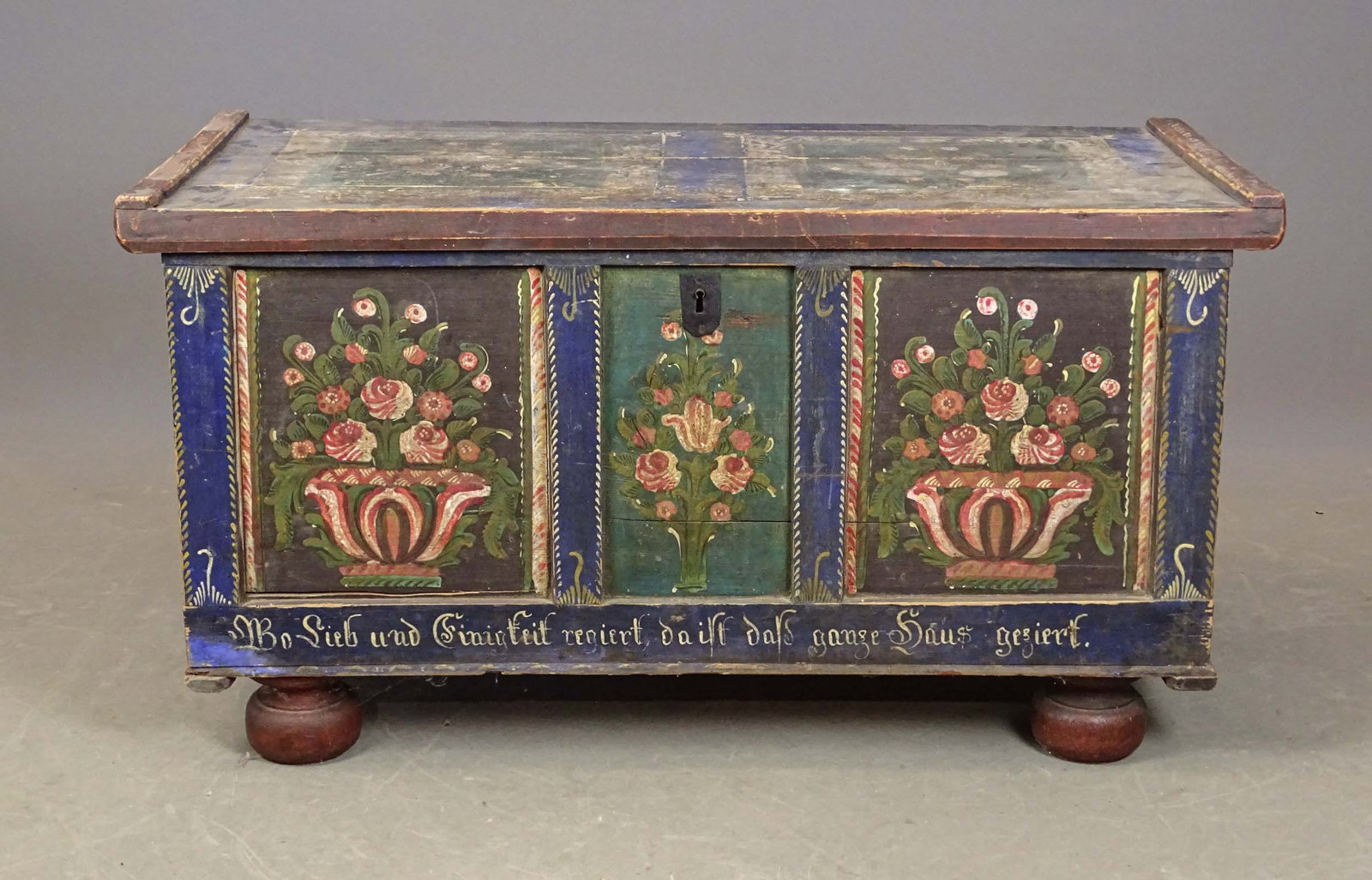 19th c. Continental Blanket Box - 2