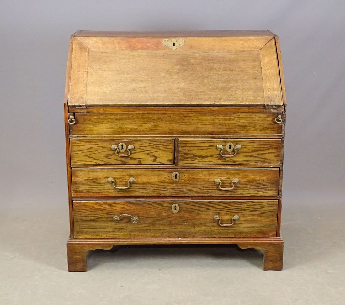 18th c. English Slant Lid Desk (1 of 6)