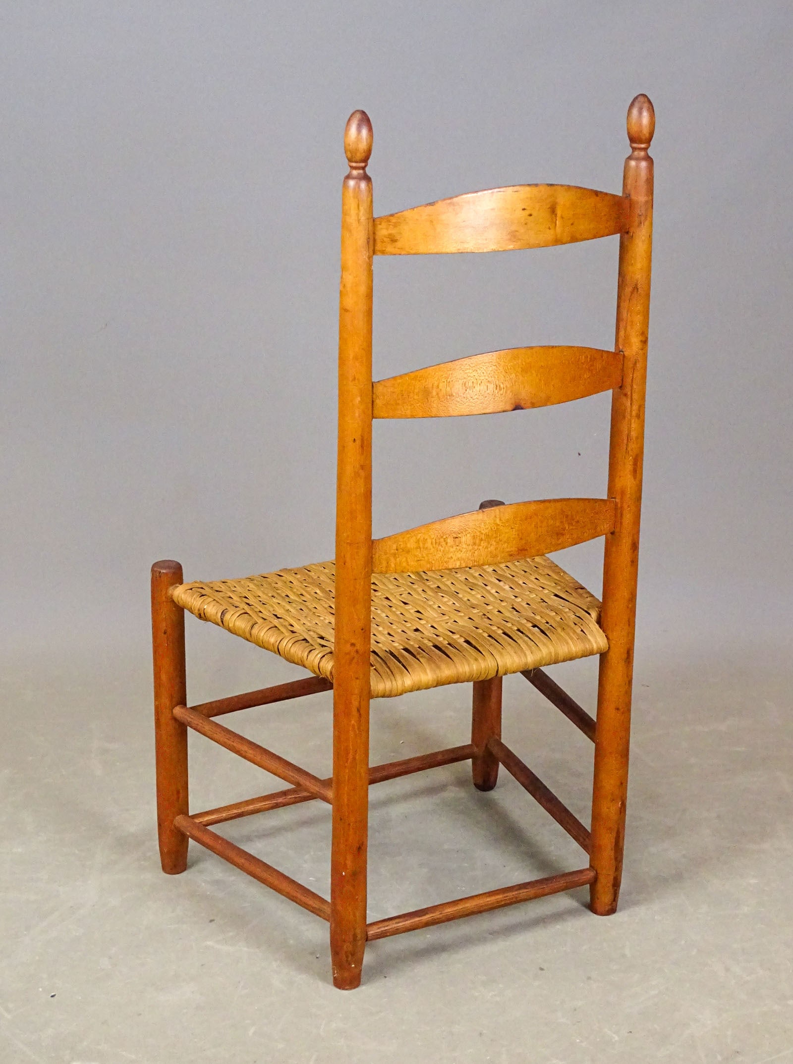 19th c. Ladderback Chair - 3