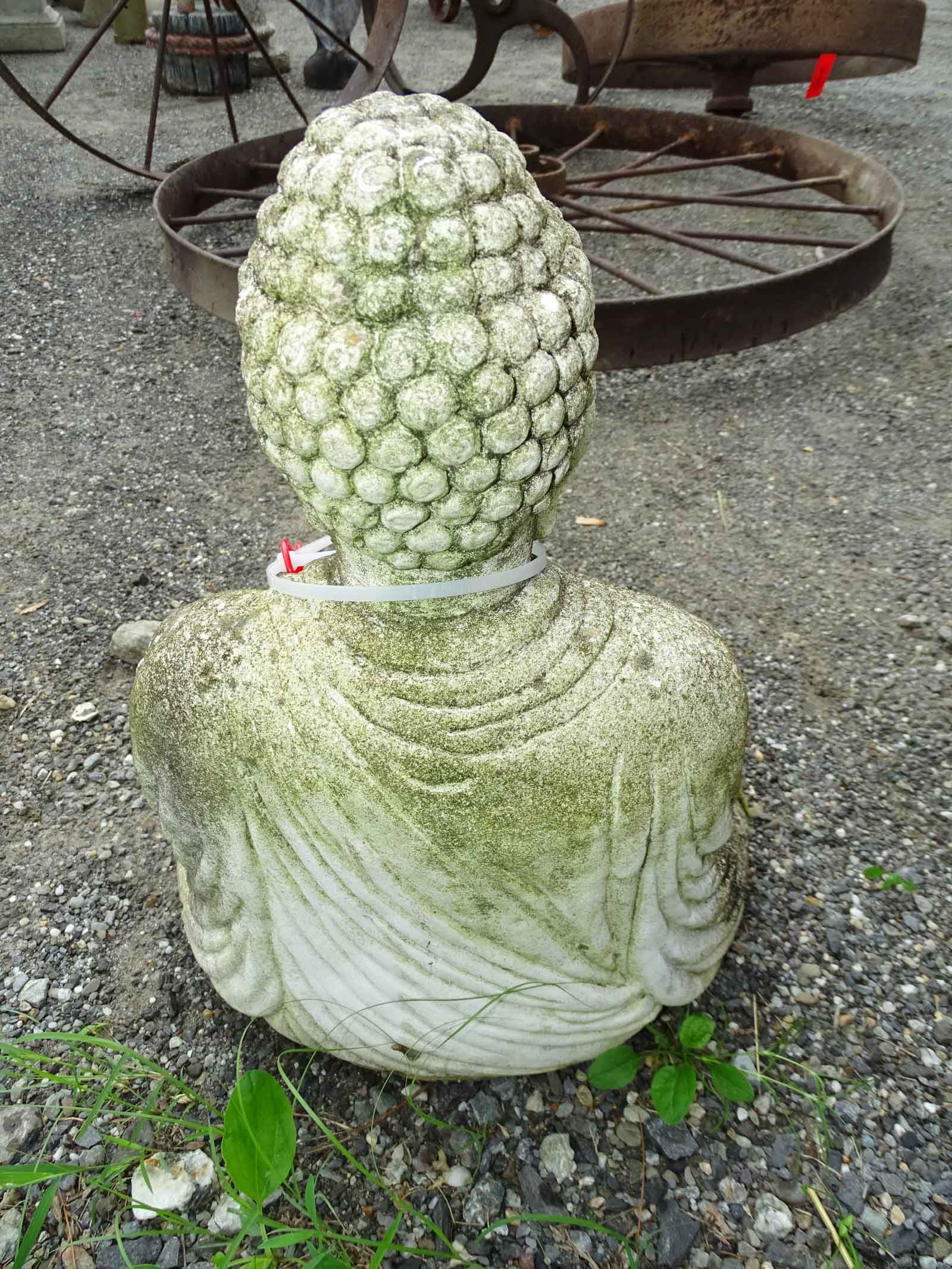 Poured Stone Buddha - 2
