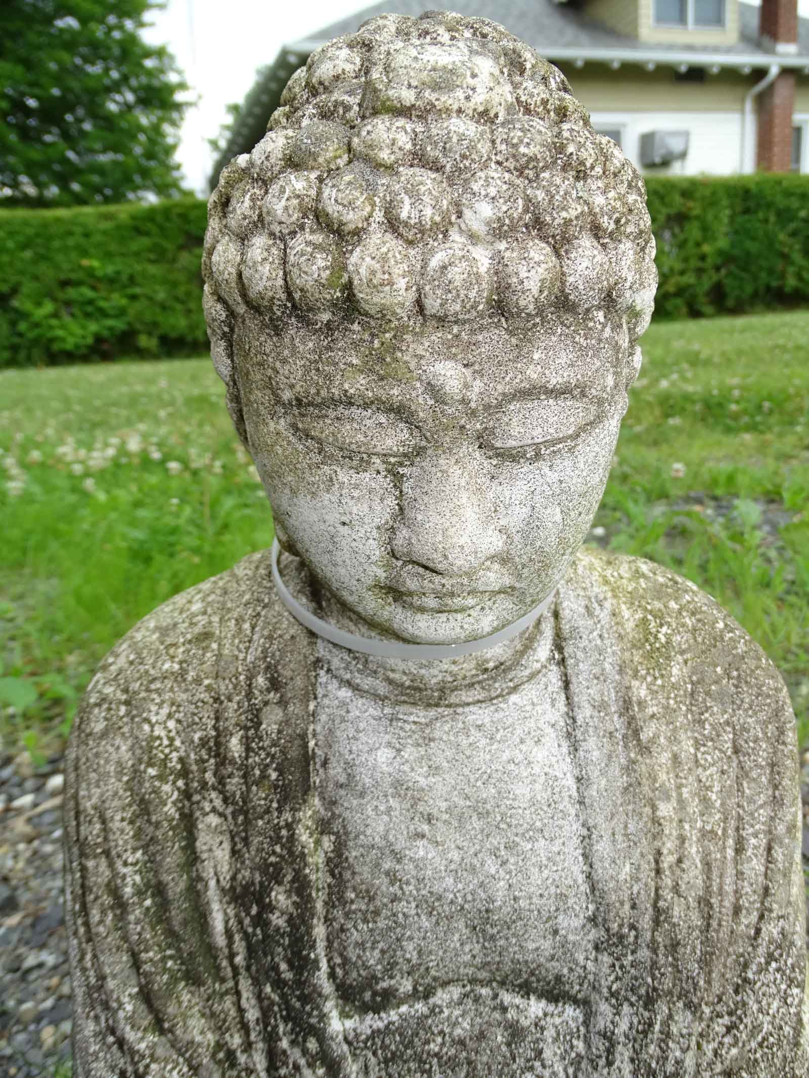Poured Stone Buddha - 3