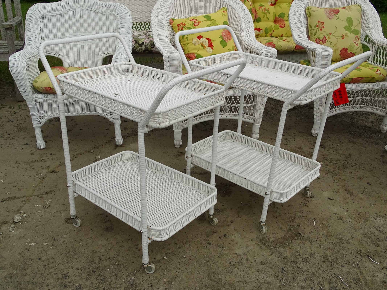 Synthetic Wicker Set - 3