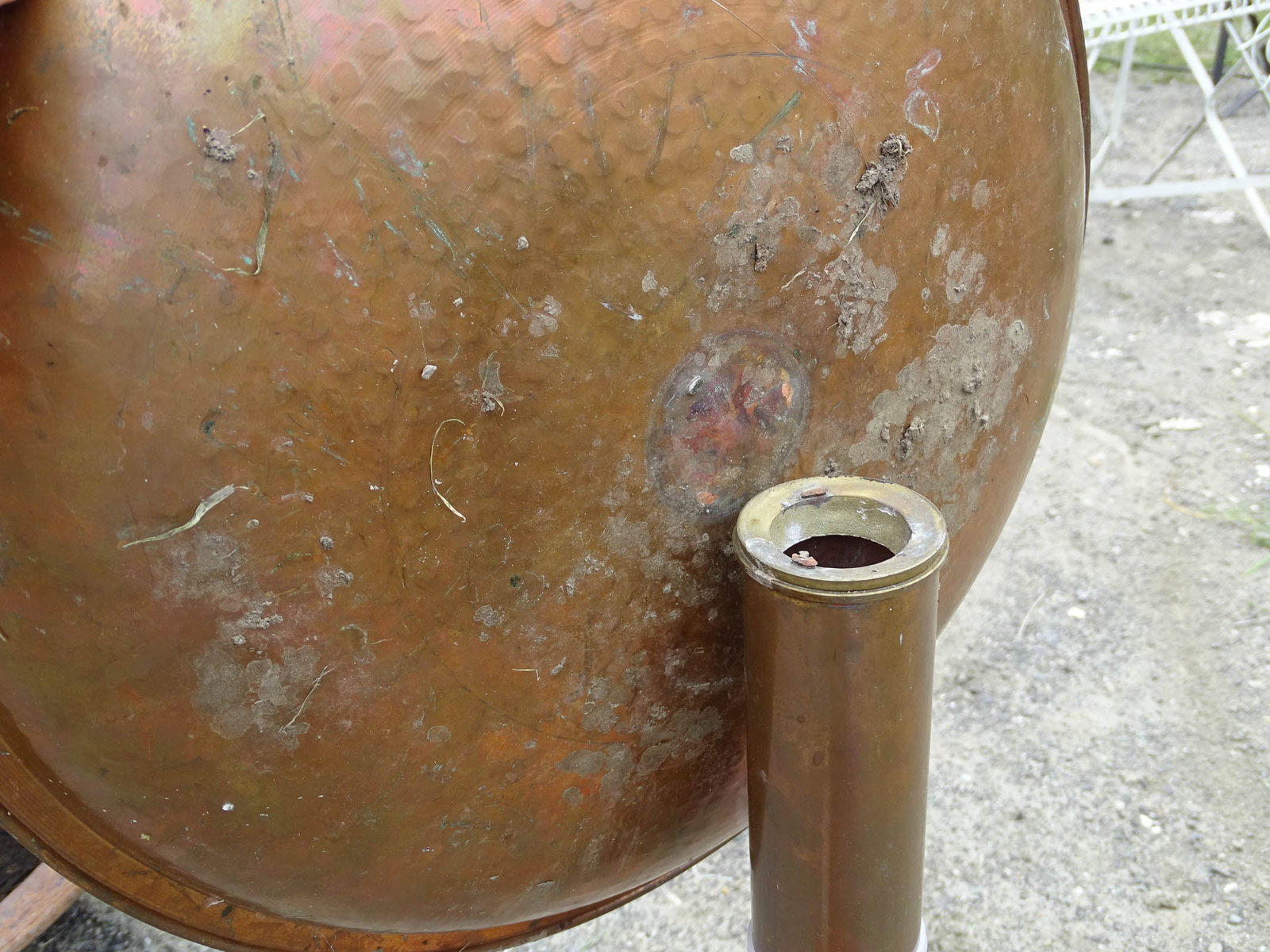 Copper Bird Bath - 4