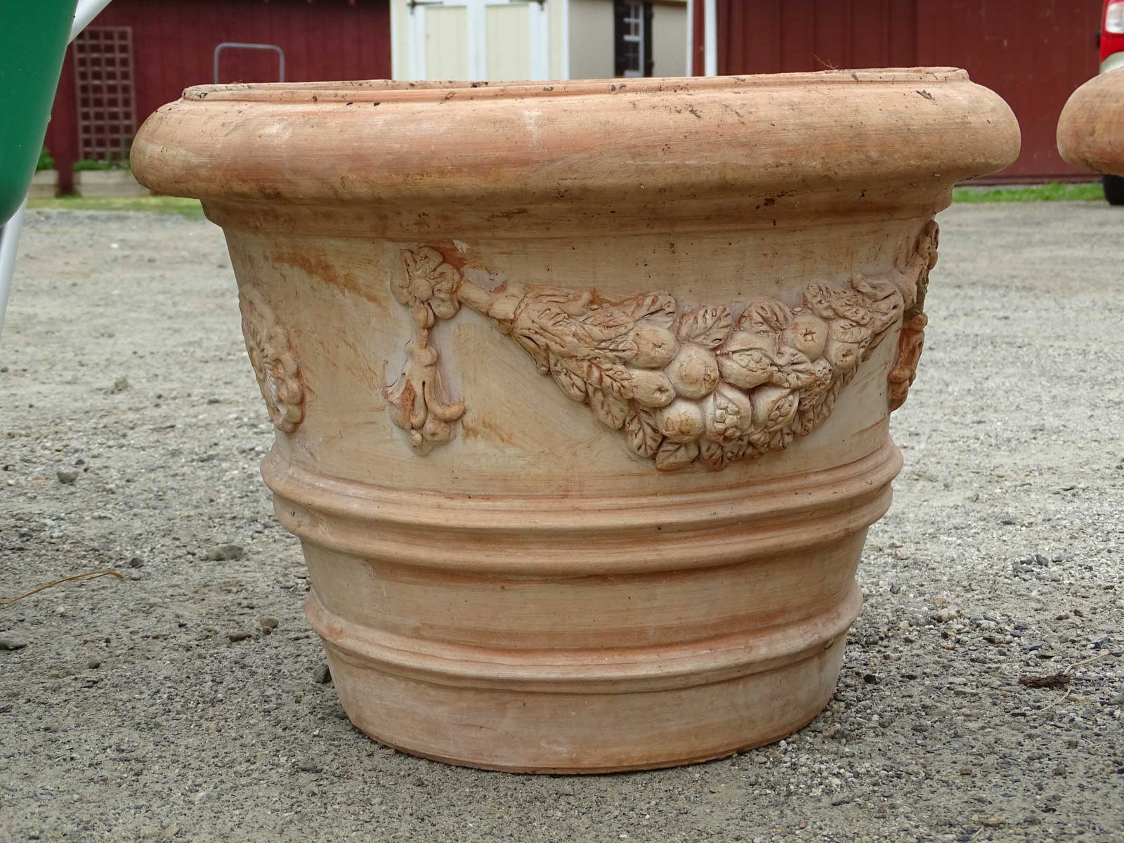Pair Terracotta Planters - 3