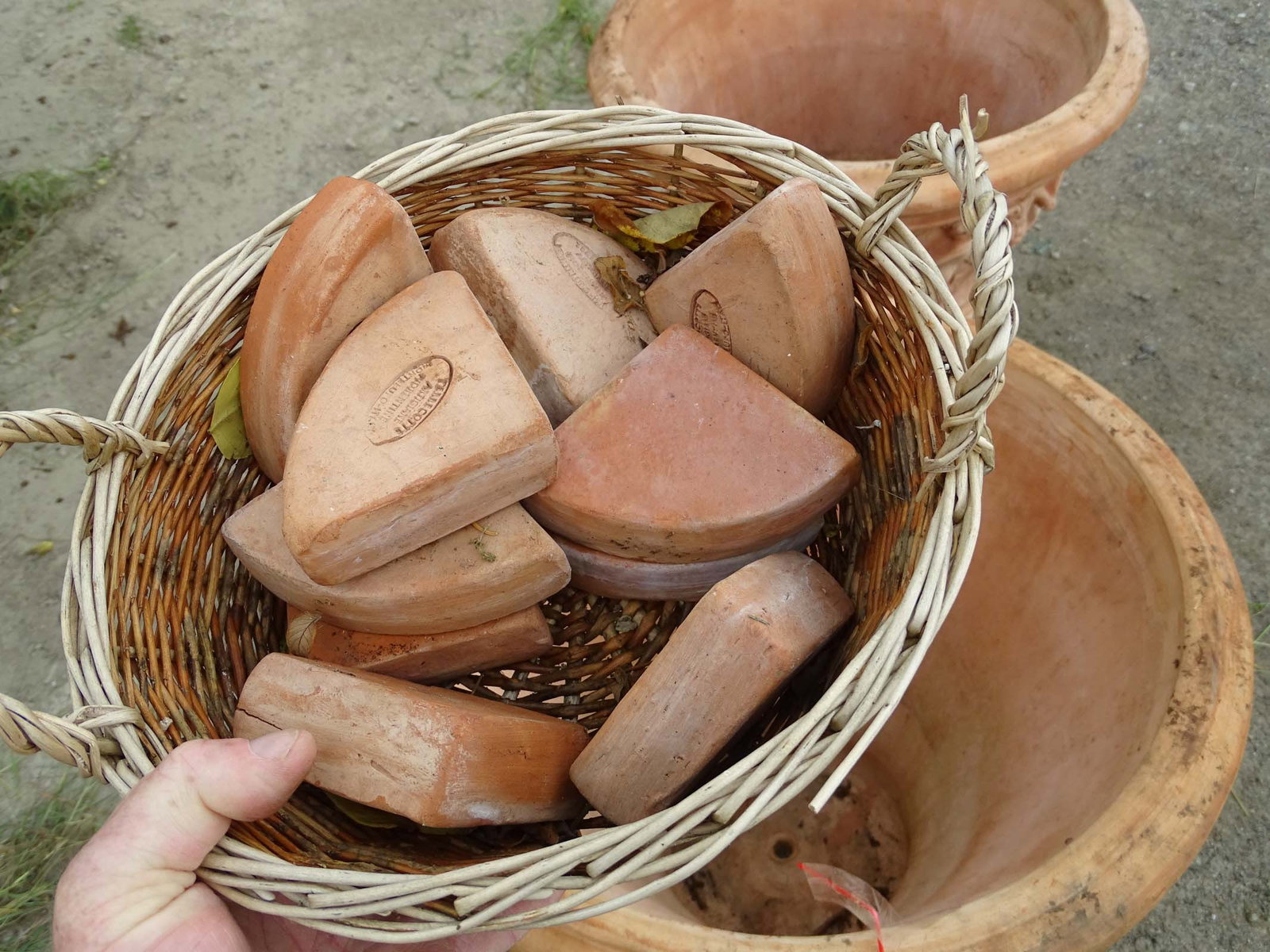 Pair Terracotta Urns - 6