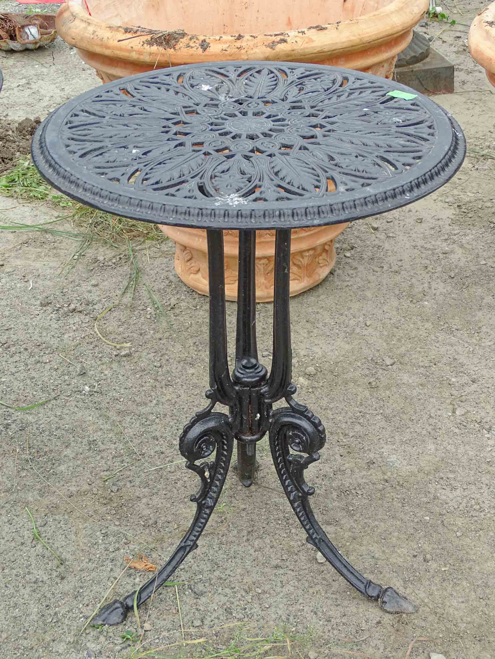 Pair Aluminum Tables - 2