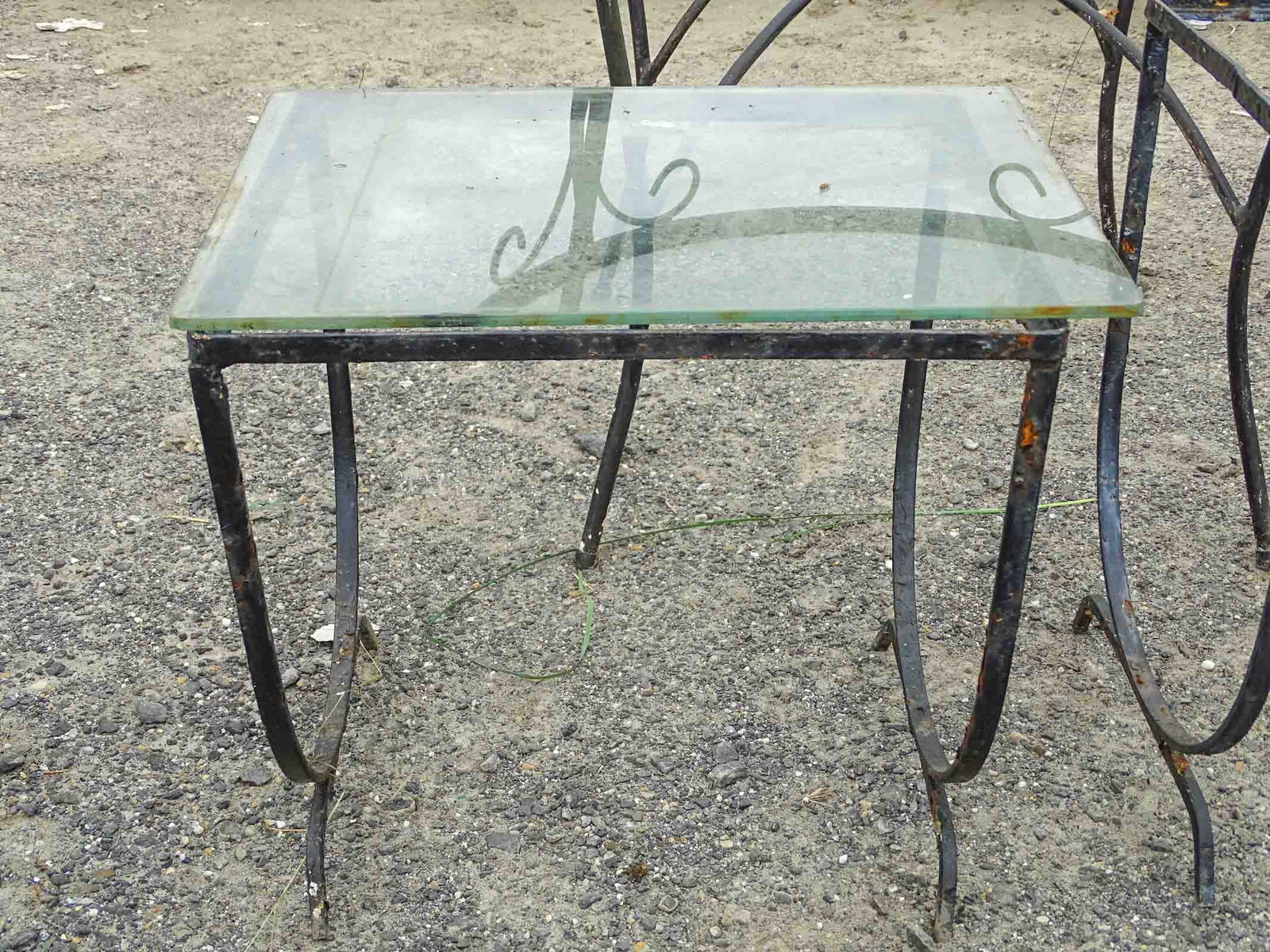 Wrought Iron Table Lot - 2
