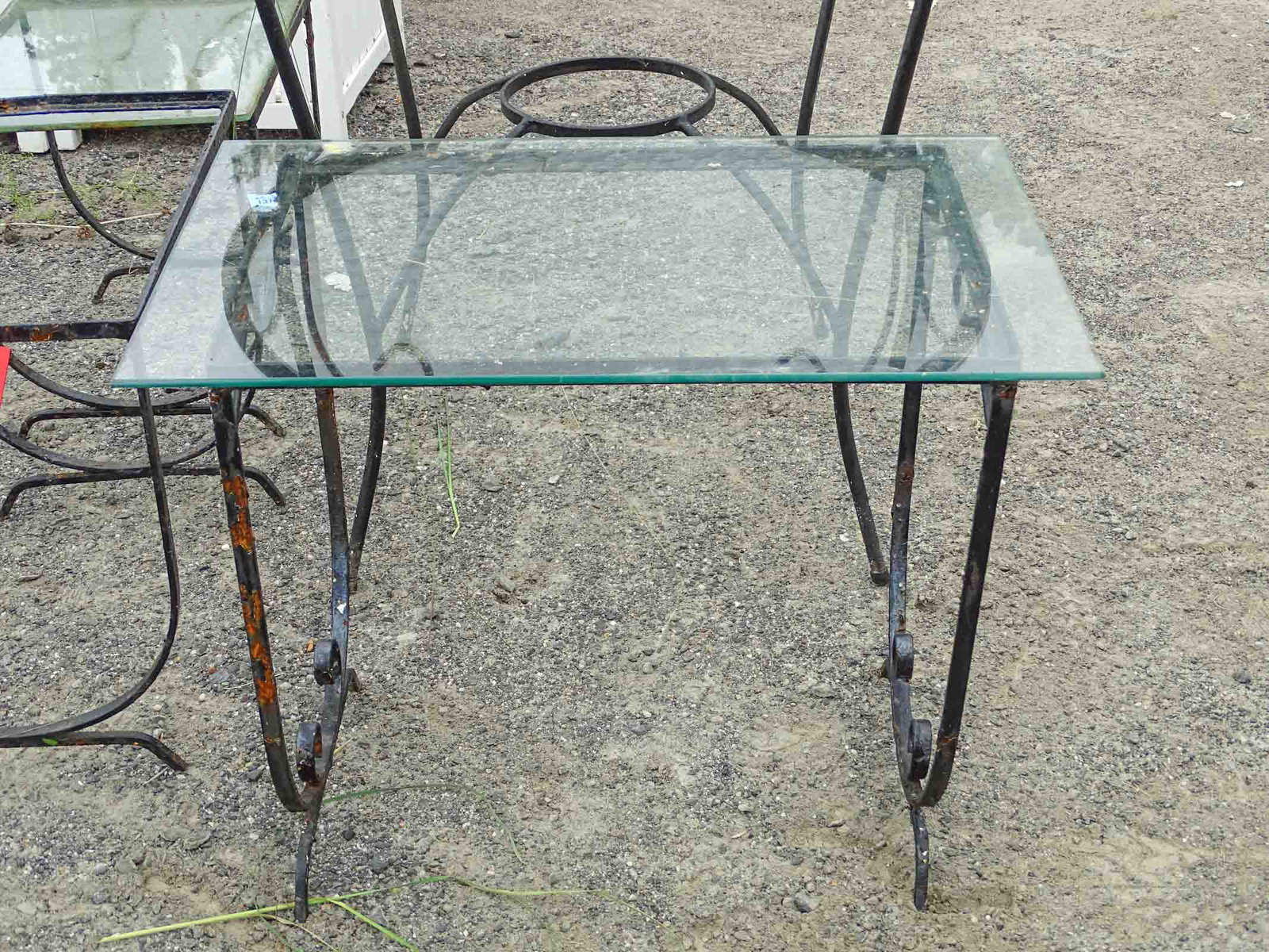 Wrought Iron Table Lot - 4