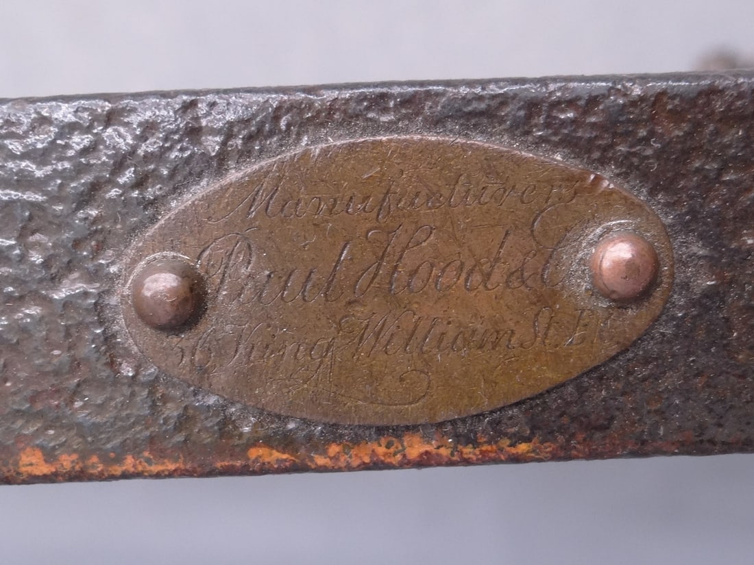 Labeled 19th c. Boneshaker - 13