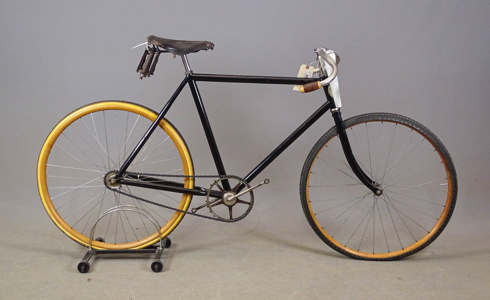 1899 Columbia Model 57 Bicycle: C. 1899 Columbia Model 57 pneumatic safety bicycle. Older restoration. Good condition.