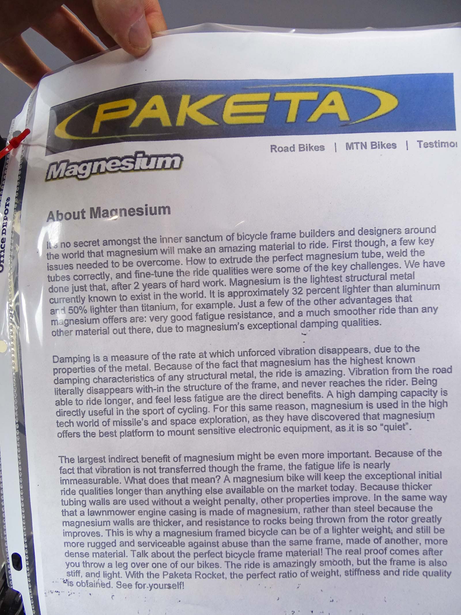 Paketa Bicycle - 10