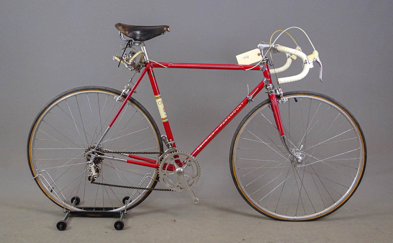 Schwinn Paramount Bicycle: Schwinn Paramount P13 Tourist bicycle. 22" frame. Good condition. Mark Mattei Collection.