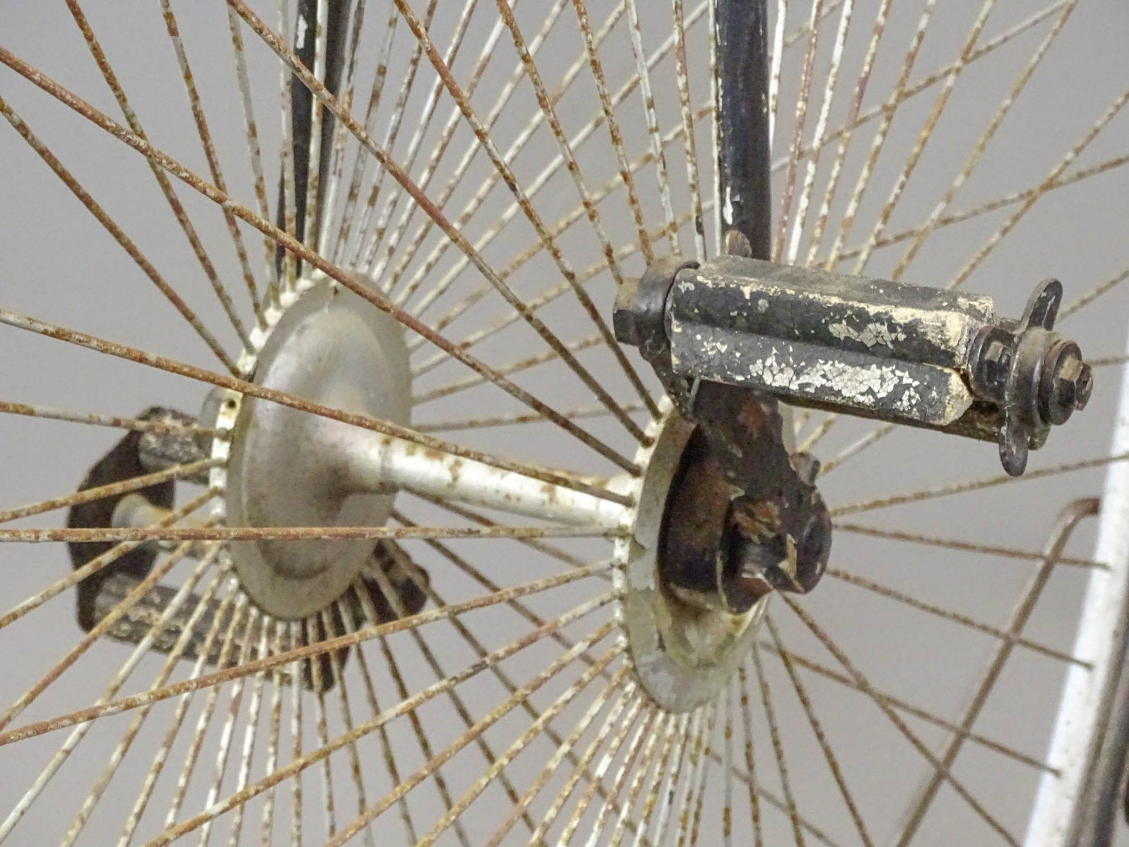 C. 1880's High Wheel Bicycle - 4