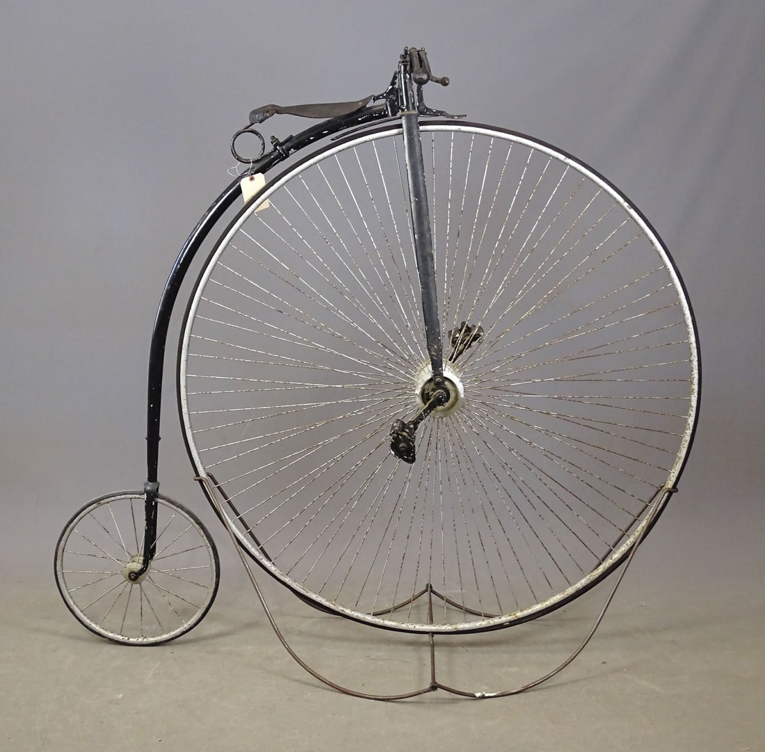 C. 1880's High Wheel Bicycle - 7