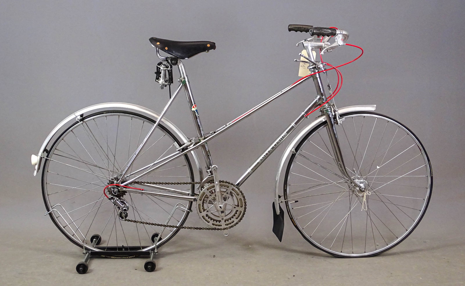 Wastyn Custom Bicycle: Wastyn Custom bicycle. 22" frame. Good condition. Mark Mattei Collection.