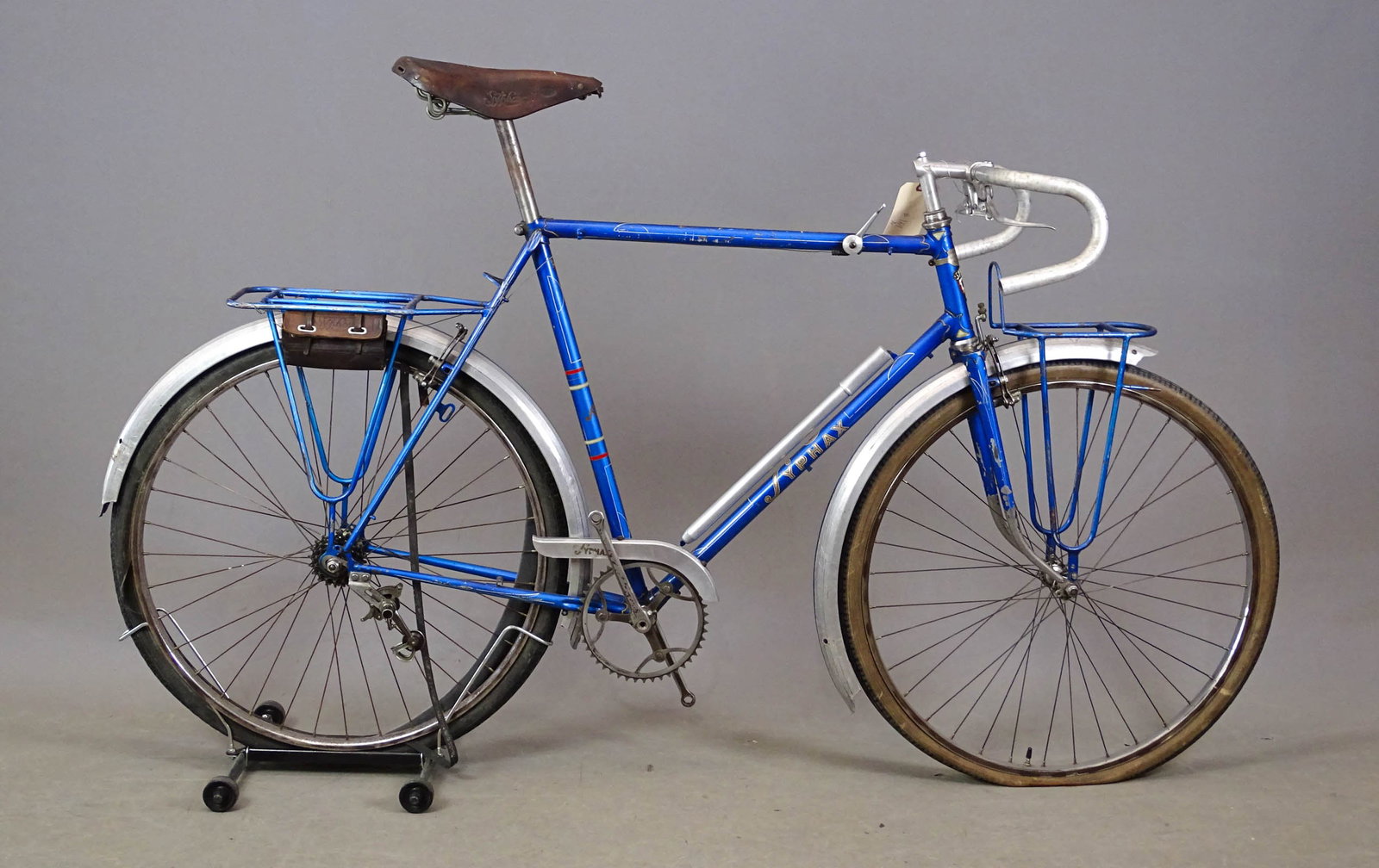 Syphax Touring Bicycle: Syphax Touring bicycle. 24" frame. Fair condition. Mark Mattei Collection.