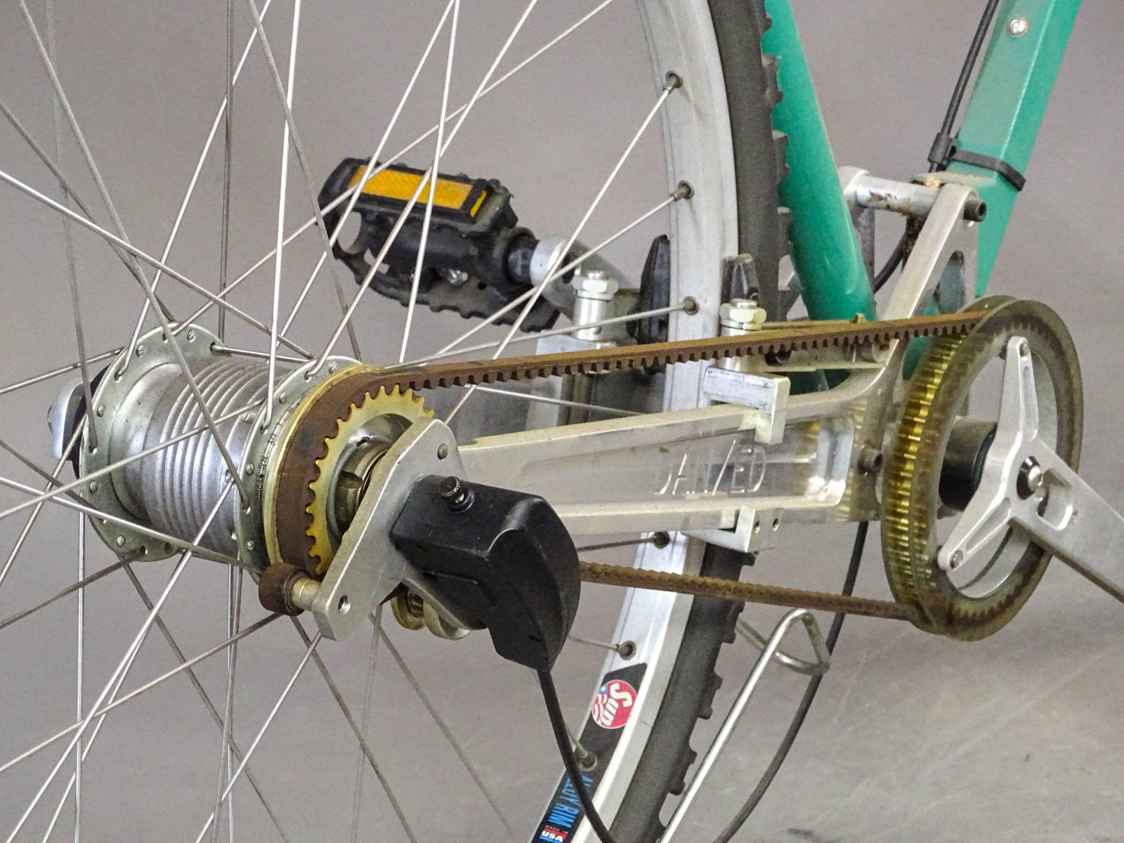 Unusual Dan/Ed Belt Driven Bicycle - 3