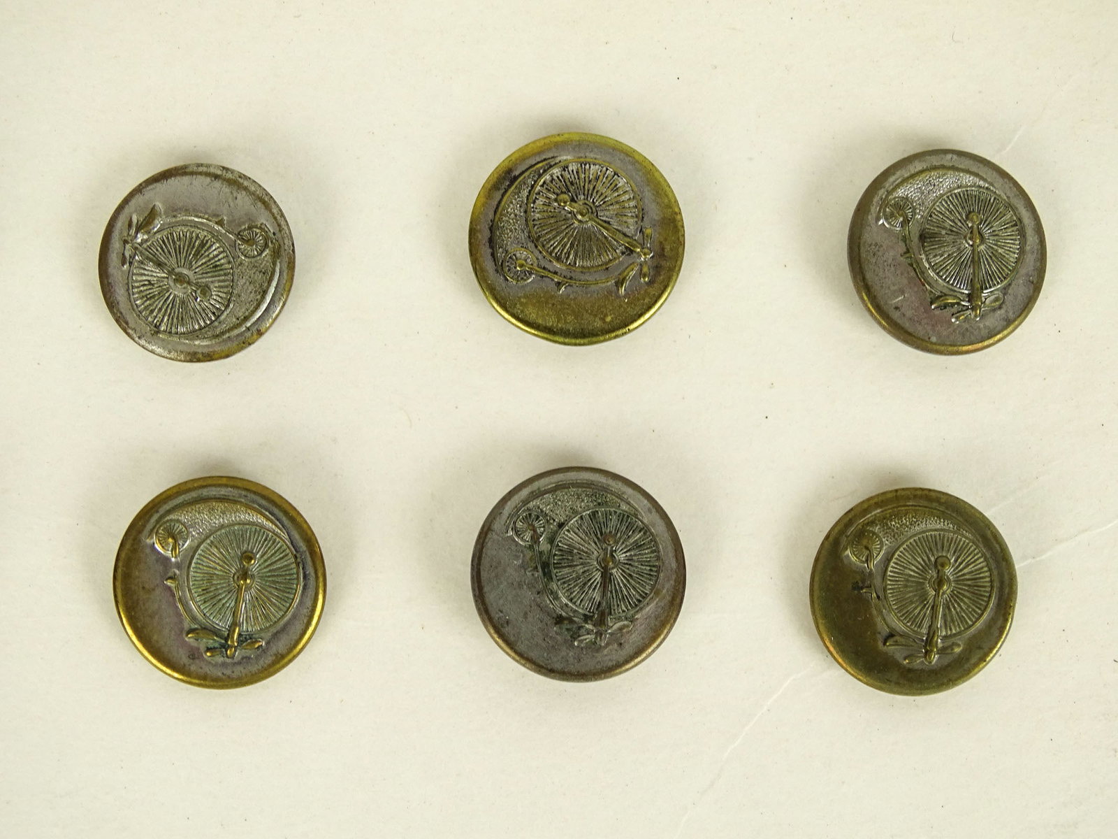 High Wheel Buttons - 3